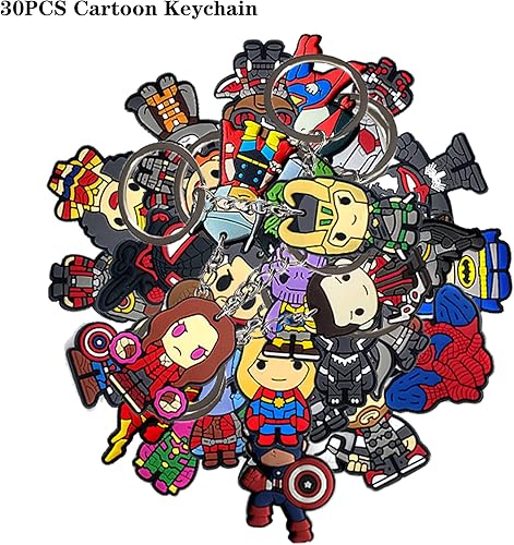 Miniatura 3 de Llavero de 30 piezas para hombres mujeres niños y niñas portátil para llaves de automóvil P