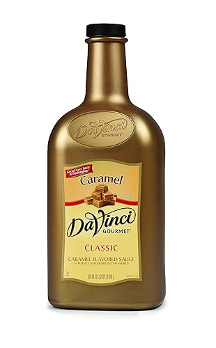 DaVinci Gourmet - Salsa de caramelo, botella de 64 onzas