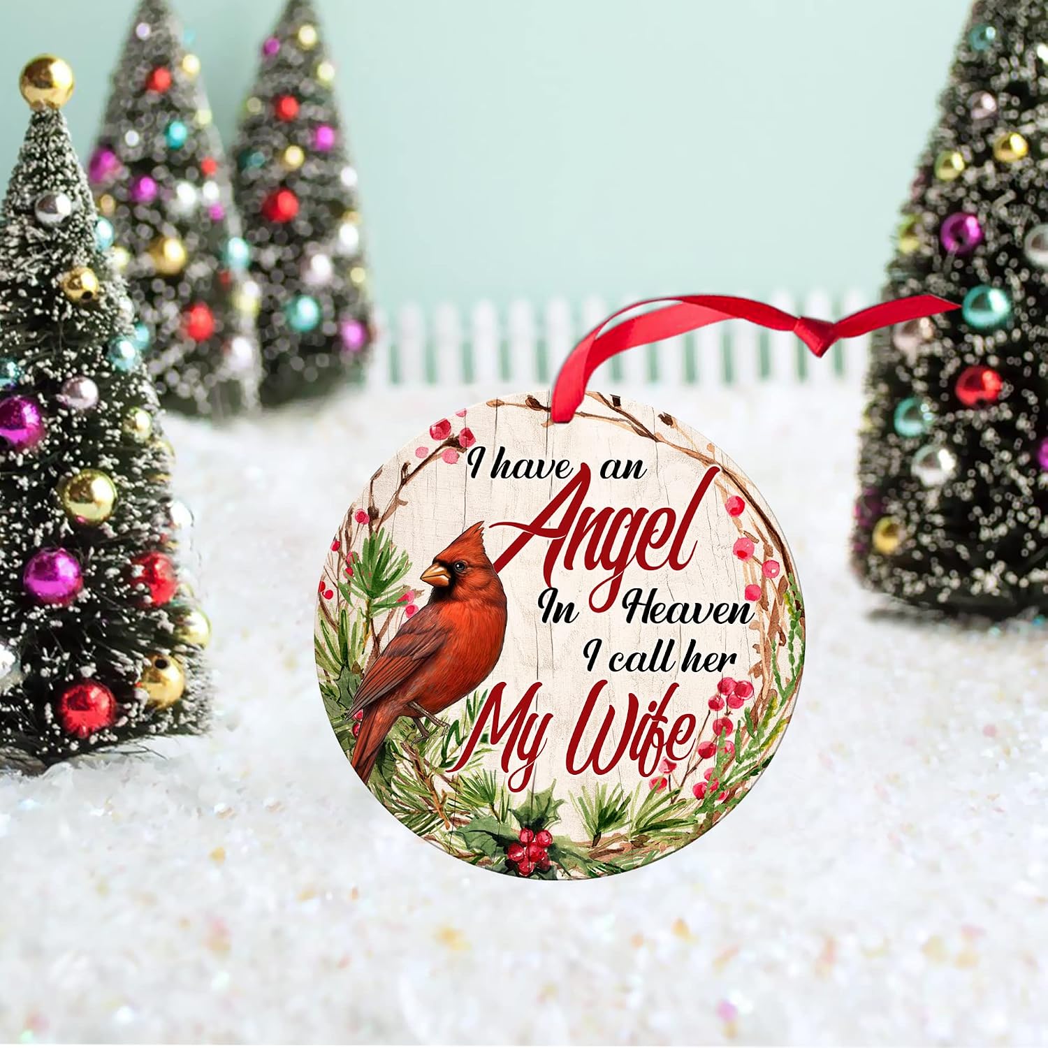 Family Last Name & Year Christmas Tree Ornament | Last Name Ornament | – TrueLove Designs Shop