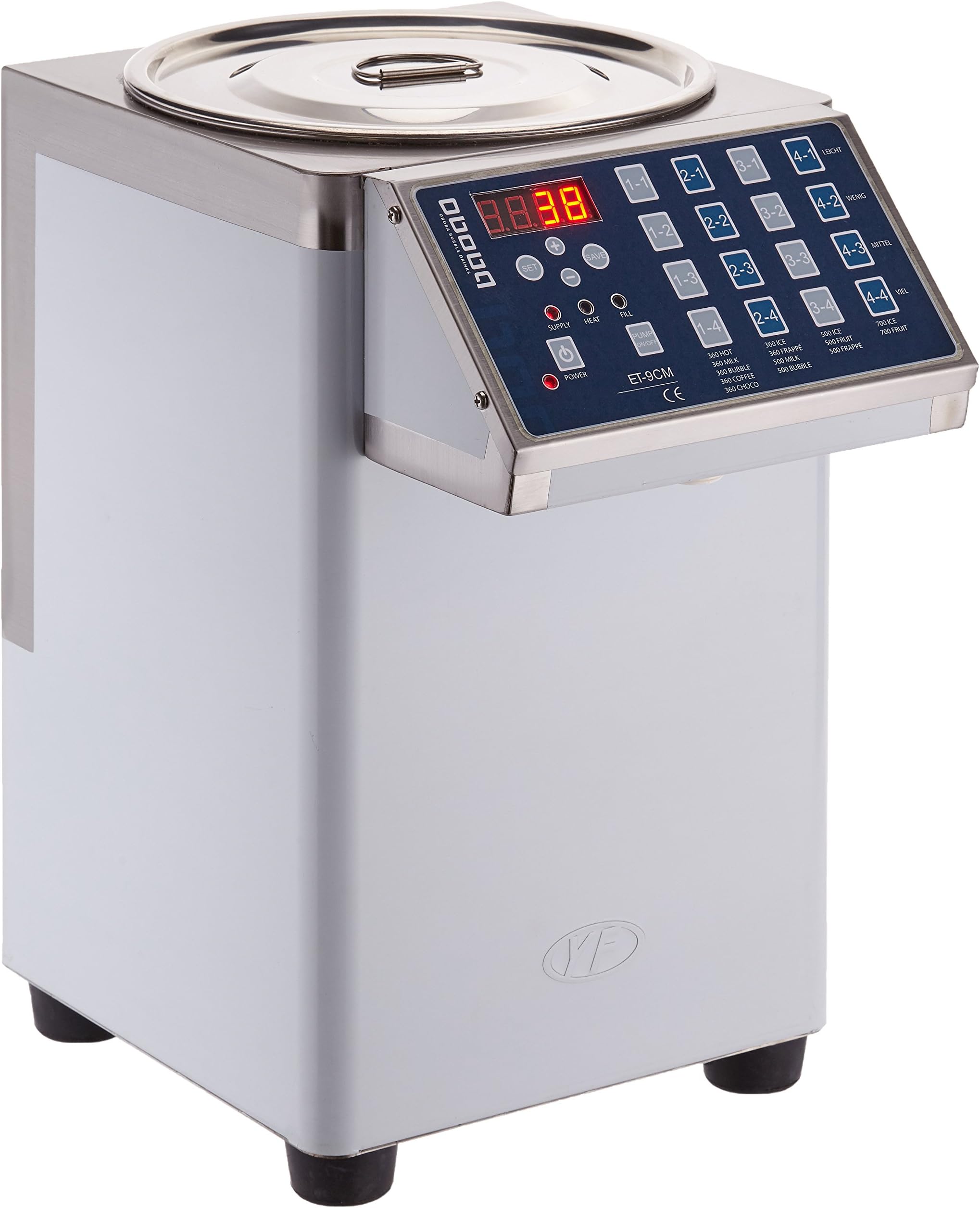 Oboba et 9 cm Filling Machine for Syrup