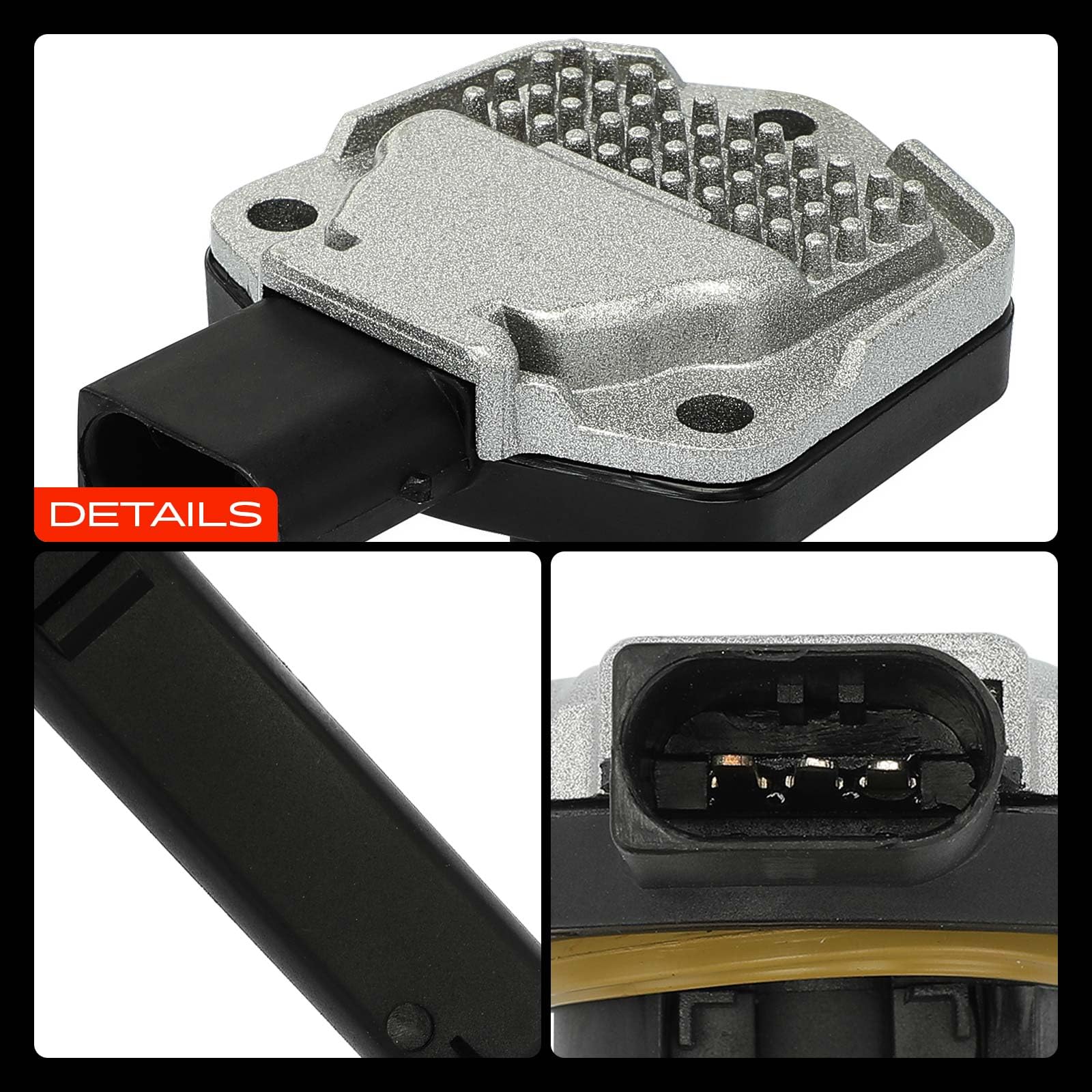 Frankberg Sensore livello olio 3-Poli Compatibile con Serie 1 E81 Serie 3 Compact E46 X1 E84 Serie 3 E46 Serie 1 E87 Replace# 12617501786