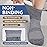 Bulinlulu Diabetic Socks for Women Men,6 Pairs Non Binding Diabetic Ankle Wide Socks with Seamless Toe 6-9 9-11 13-15(Extra Large,Light Dark-6 Pairs)