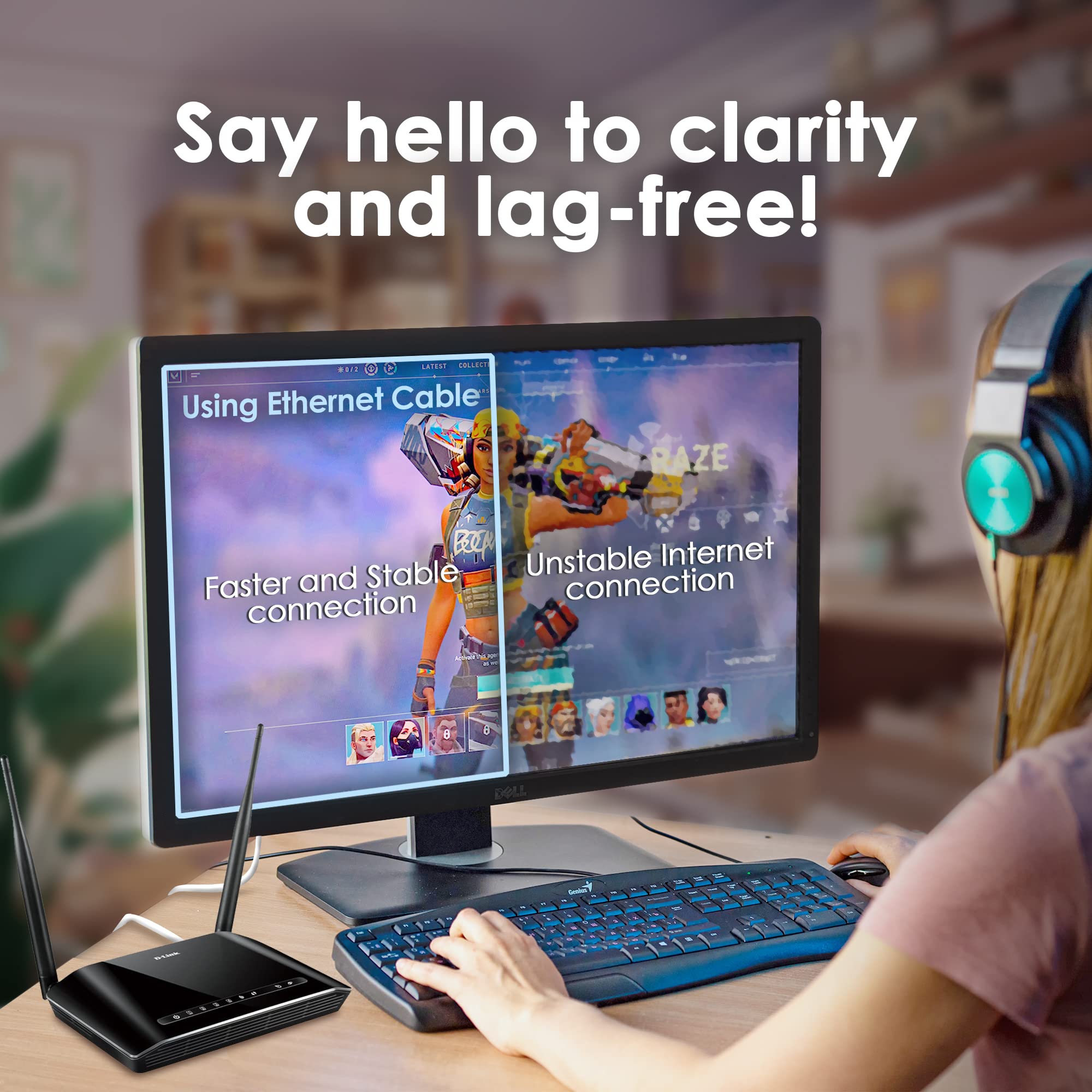 ♪イーサネットケーブル 100フィート モデム ルーター ゲーム パソコン Amazon.co.jp: JUXINICE Cat6 イーサネットケーブル ライト
