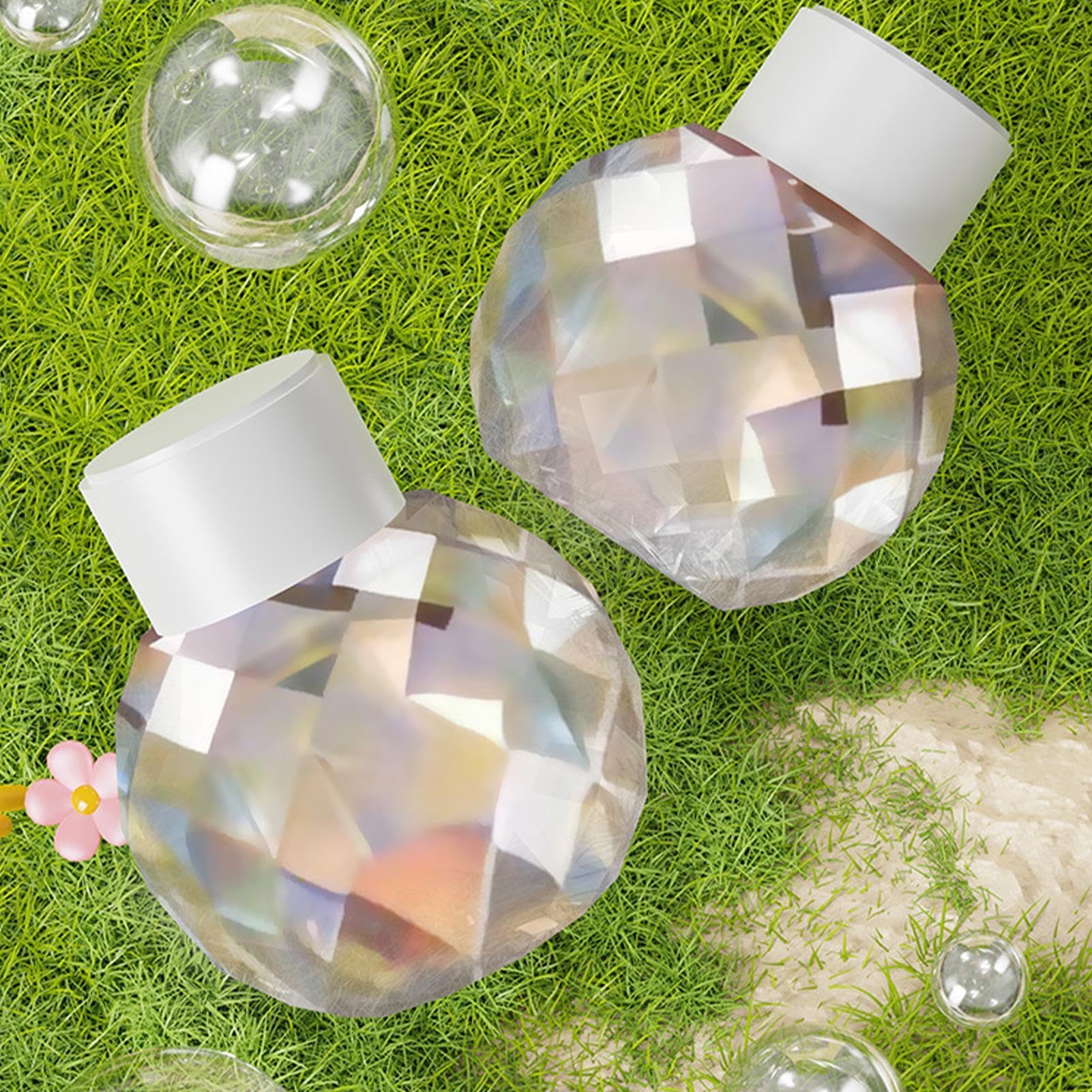 Macchina per bolle di fiori Giocattolo portatile automatico a LED portatile