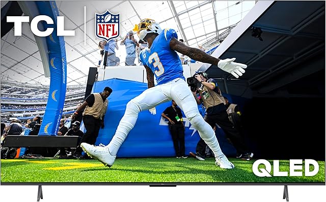 TCL 75-Inch Q6 QLED 4K Smart TV with Google TV (75Q650G, 2023 Model) Dolby Vision, Dolby Atmos, HDR Pro+, Game Accelerator Enhanced Gaming, Voice Remote, Works with Alexa, Streaming UHD Television