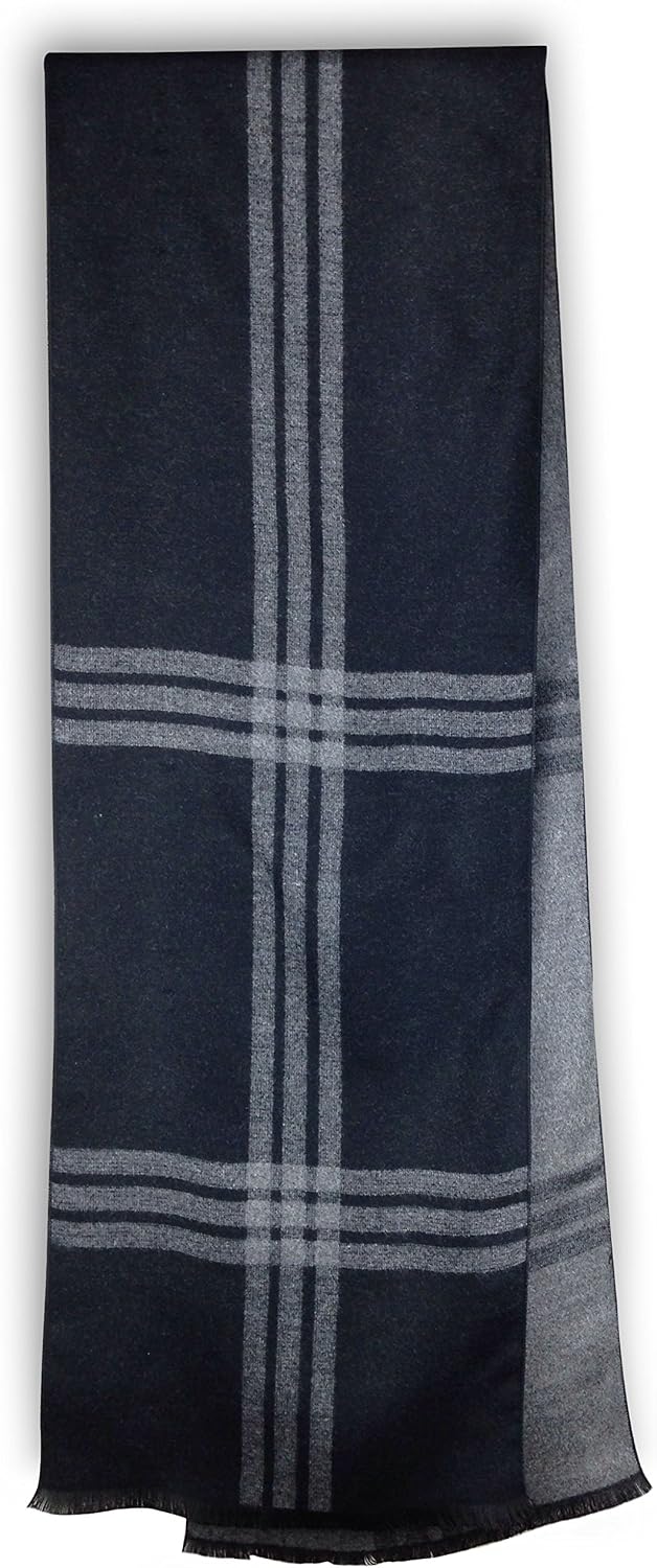 Bleu Nero Luxurious Winter Scarf for Men – Large Selection of Unique Design Premium Scarves image 4