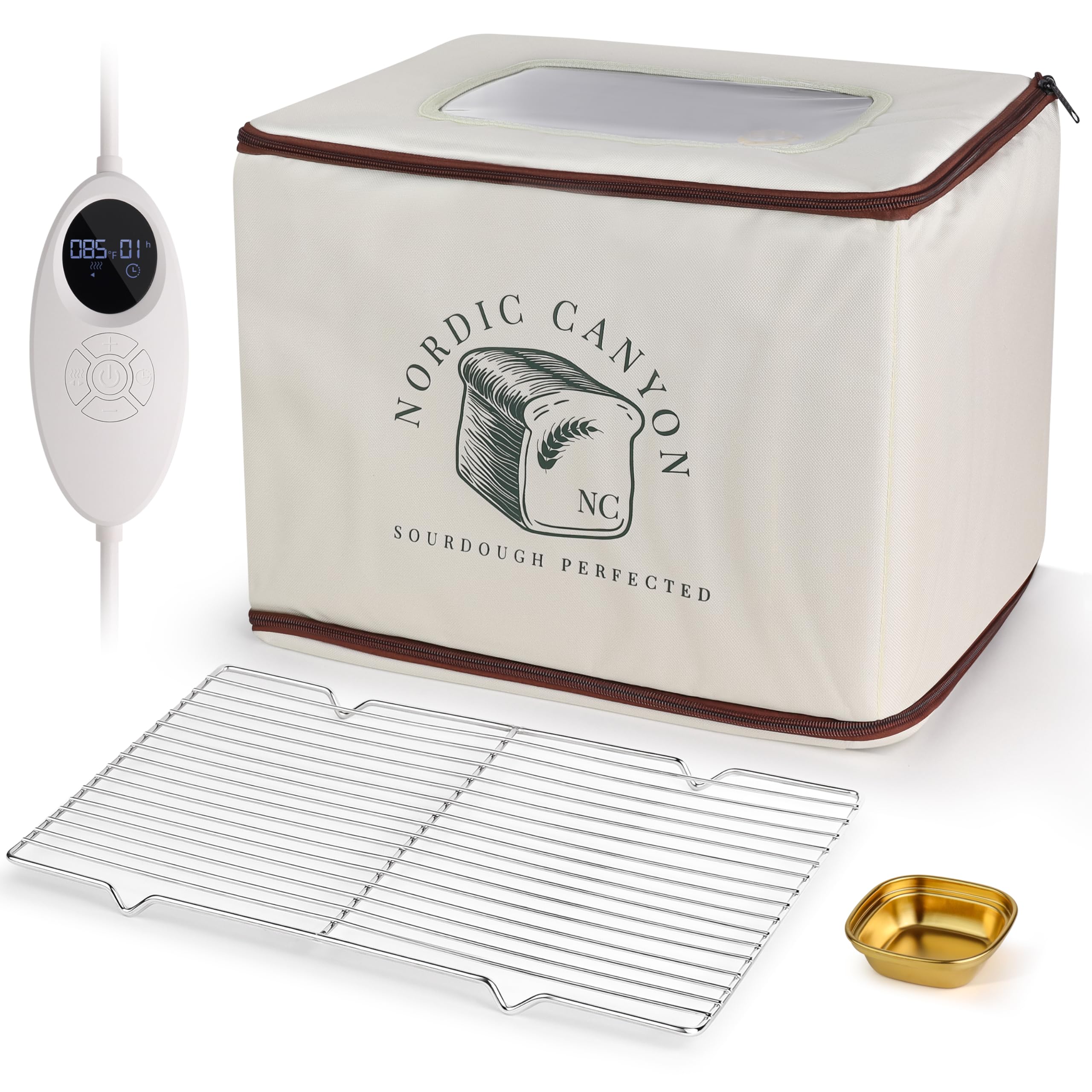 Proofing Box 温度40°C 湿度6% Amazon.com: ZSFHJZC Electric Dough Proofer Machine - 40L Home