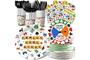 Game Night Plates to Liven Up Your Party