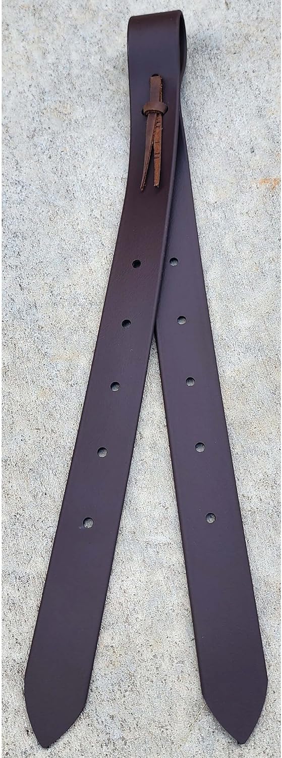New 1 1/2" x 20" Brown Bio Thane Western Saddle Off Billet.