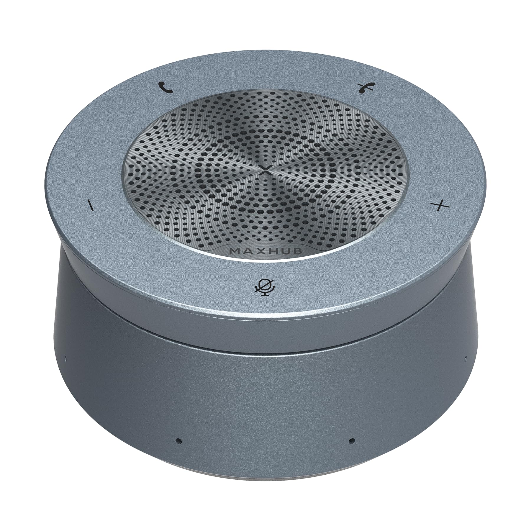 MAXHUB BM45 Conference Speakerphone, Meeting Speaker and Microphone for Audio Conferencing, 8-Mics Array 360° Sound Pickup 26ft Range, AI Noise Suppression Plug-and-Play, Certified for Microsoft Teams