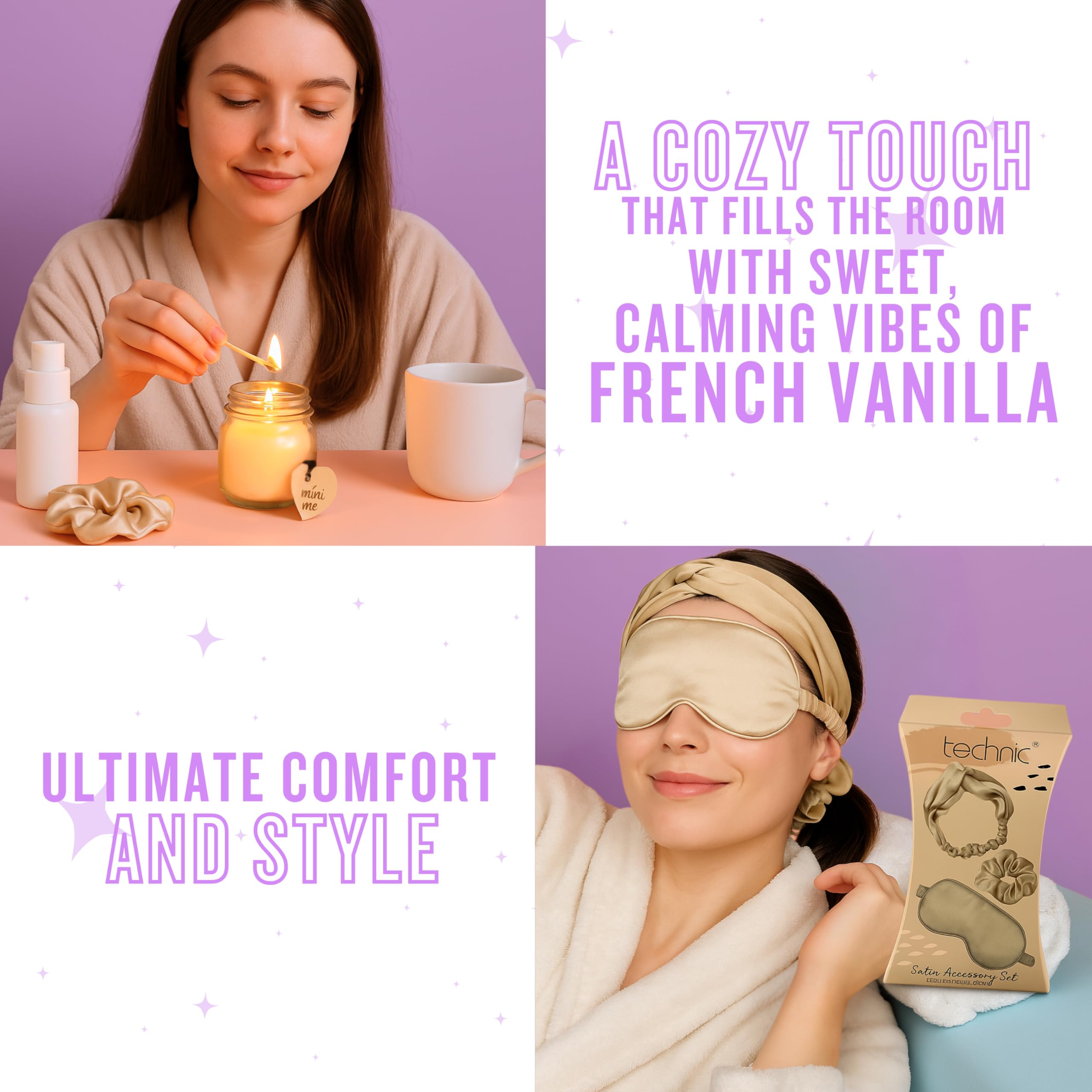Ultimate Head to Toe Pamper Gift Set per le donne - Burro corpo alla vaniglia, maschera per capelli, maschera per il viso, scrub corpo al mango, kit labbra e occhi, calzini per piedi, confezioni per