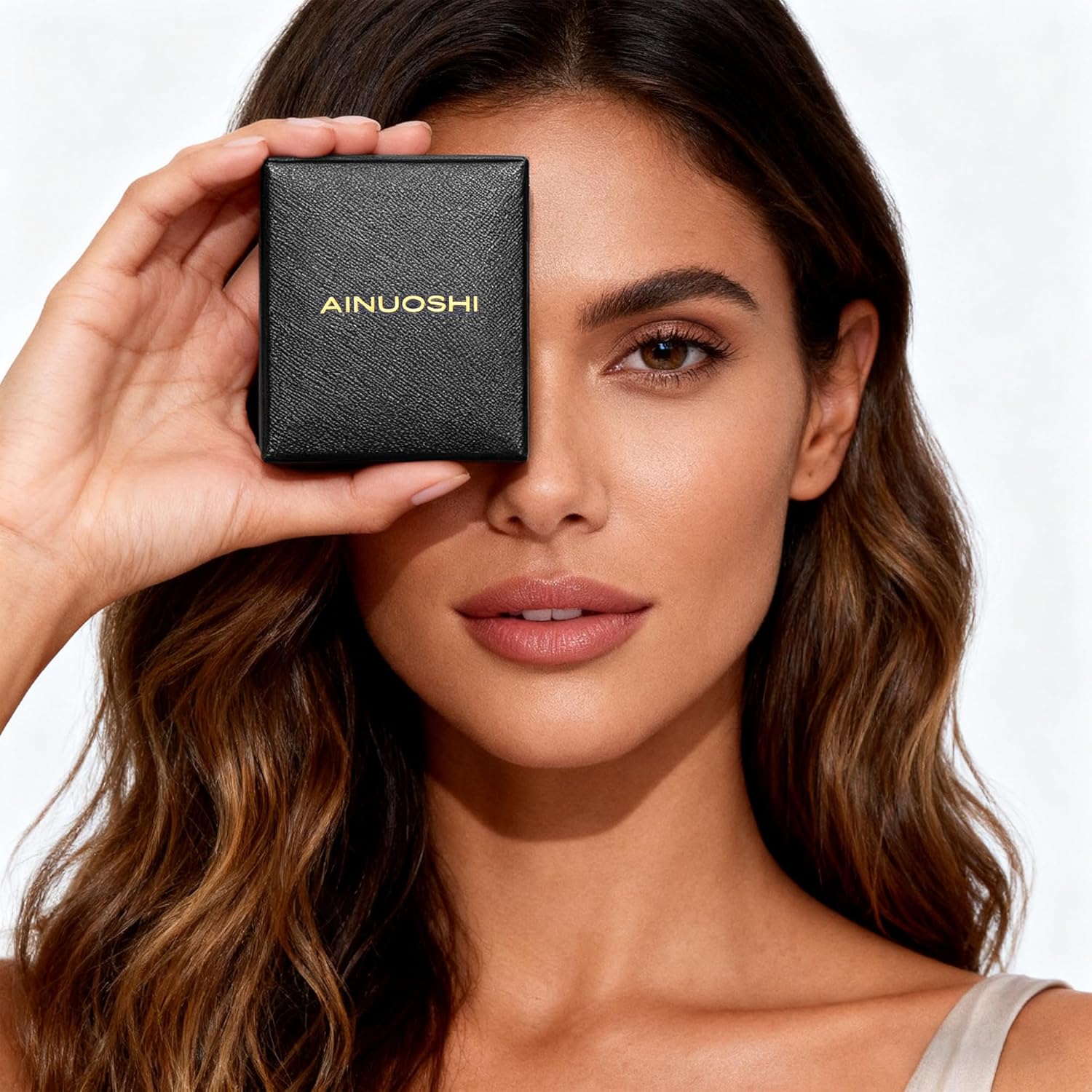 AINUOSHI Moissanite Heart Pendant Necklace for Women, 0.21CT Dainty Moissanite Heart Initial Necklace, Sterling Silver Pendant Necklace Anniversary Jewelry Valentine Promise Gift for Wife Girlfriend - Image 7