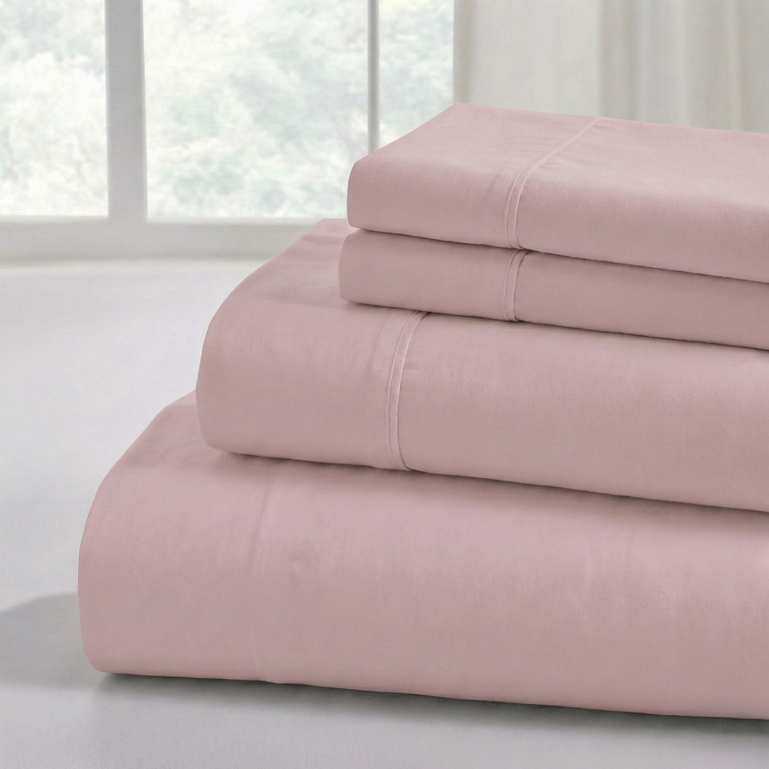 Parure de lit camée rose pour un sommeil réparateur et un lit impeccable chaque matin
