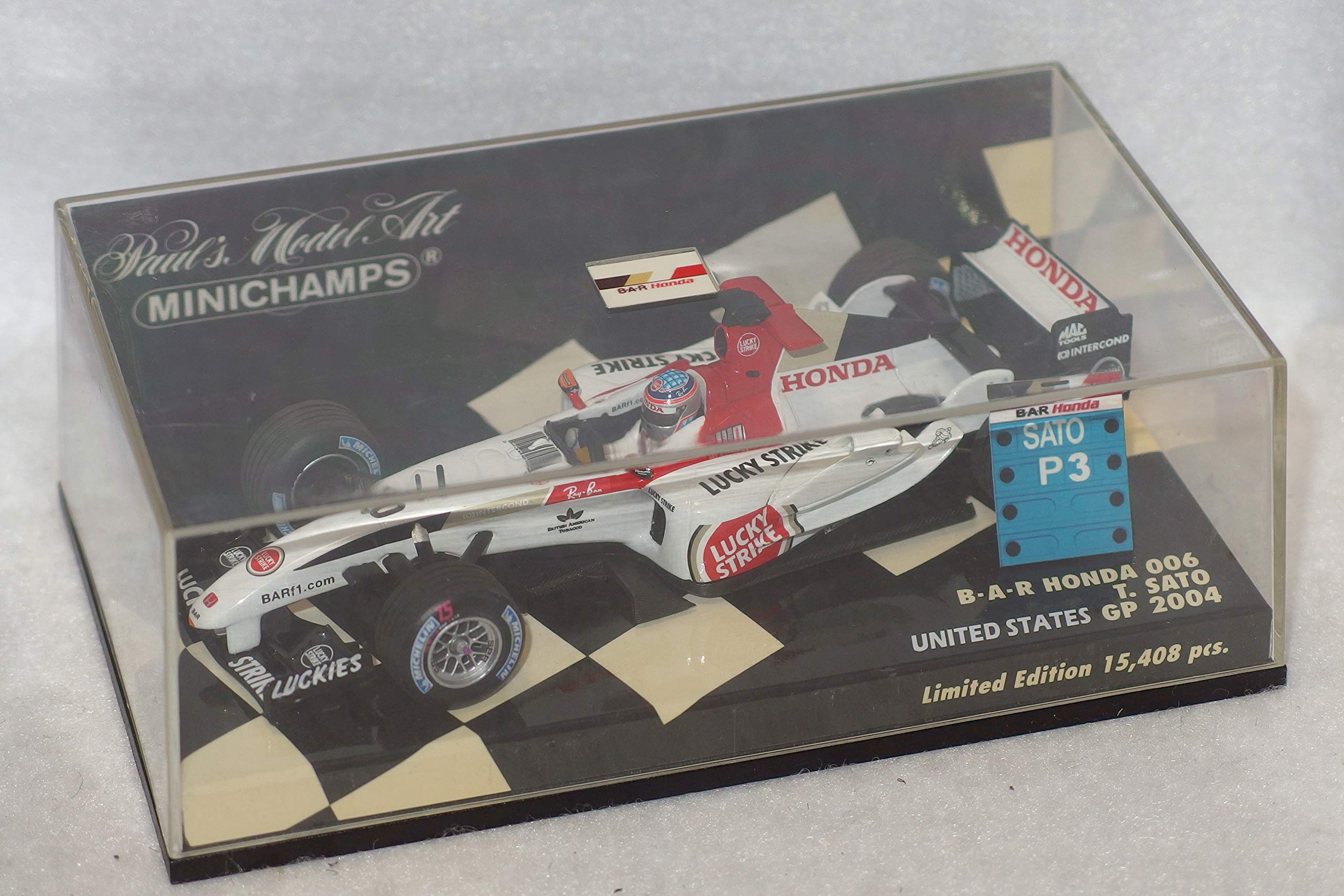 Amazon | 1/43 PMA ミニチャンプス F1 BAR HONDA 006 T.Sato United 