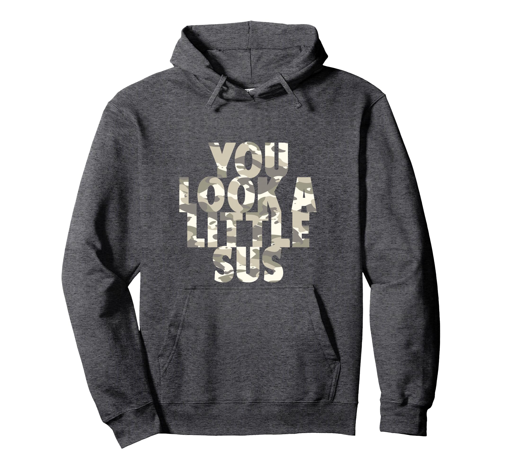 Funny gamer shirt you look little sus Pullover Hoodie