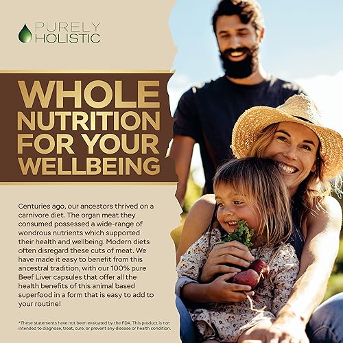 Miniatura 4 de Cápsulas de hígado de carne alimentada con pasto 4500 mg - 270 cápsulas, 750 mg cada una - Suplemento de hígado desecado alimentado con pasto -