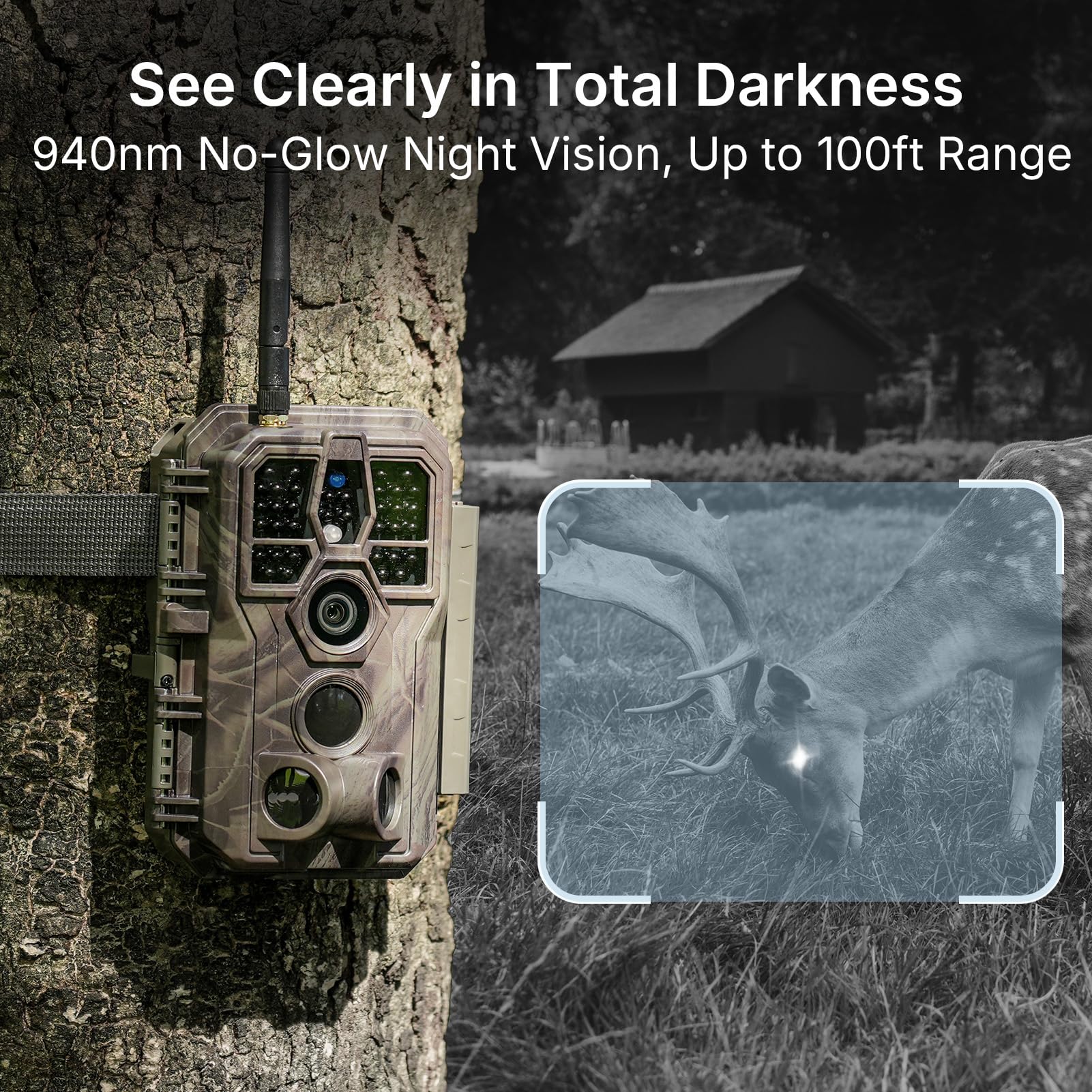GardePro E8 WiFi Trail Camera - 64MP Photos & HD Video -4 GardePro E8 WiFi Trail Camera - 64MP Photos & HD Video -4