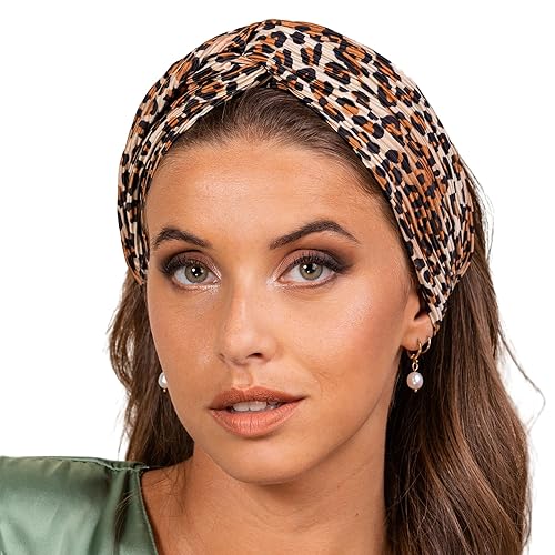 Miniatura 1 de MON PETIT BANDEAU - Diademas de moda para mujer - Accesorios para el cabello marca francesa - Banda para el cabello para mujer - Diadema plisada y