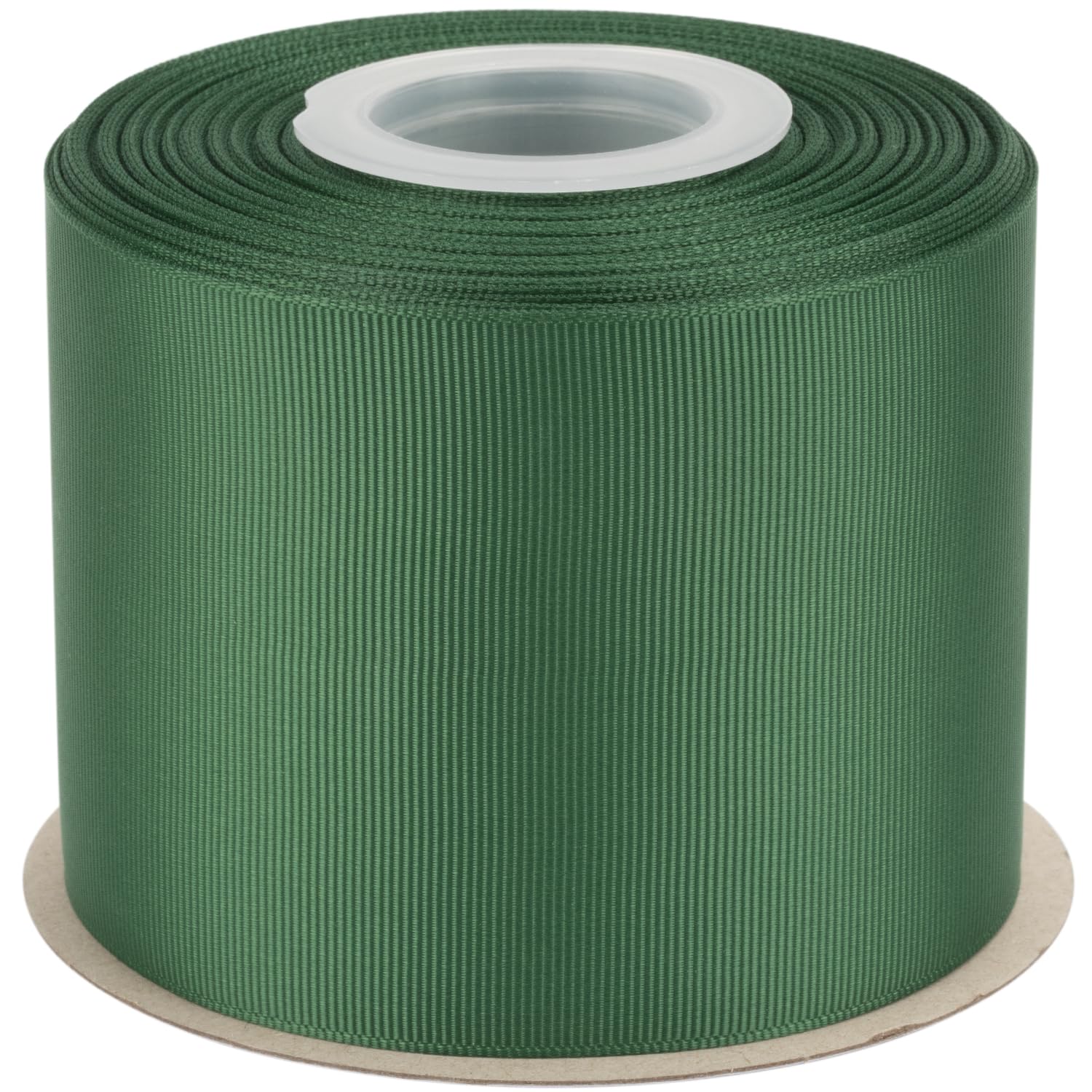 Ribbonitlux Grosgrain Ribbon 75mm x 22.5M Premium Polyester Craft Ribbon for Hair Bows, Gift Wrapping, Weddings & DIY Solid Forest Green(#587) 1 Roll