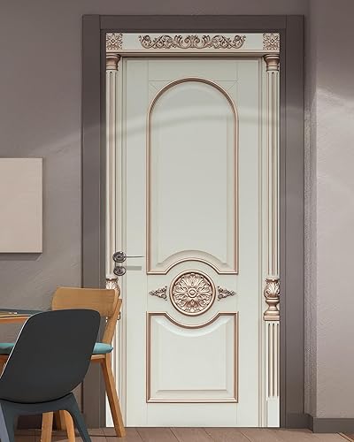 Miniatura 30 de Adhesivo Mural de Puerta FLFK - Zen, Pegue y Despegue, Tamaño Combinado 32"x80", Dividido en 2 Piezas