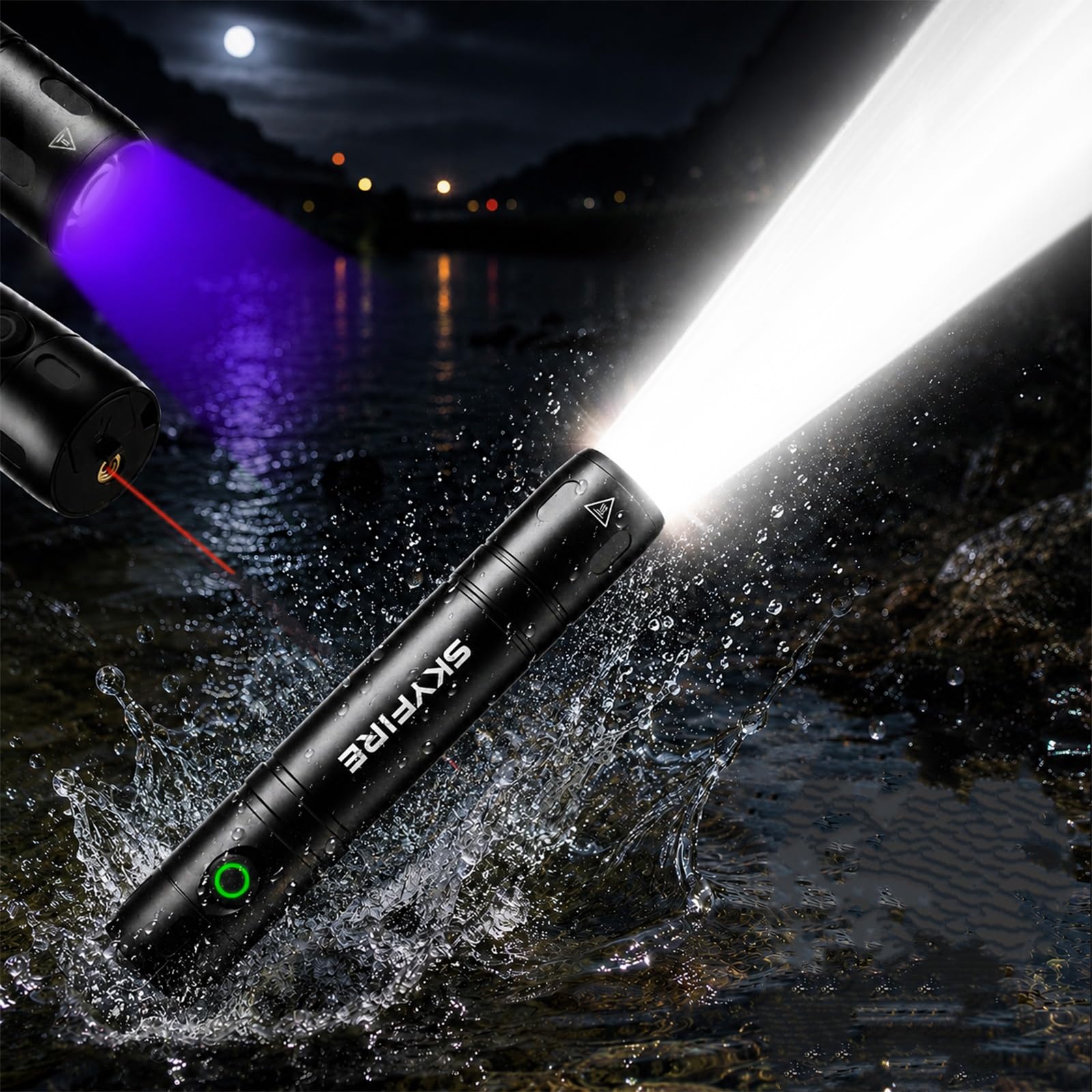 SKYFIRE Linterna LED 2198
