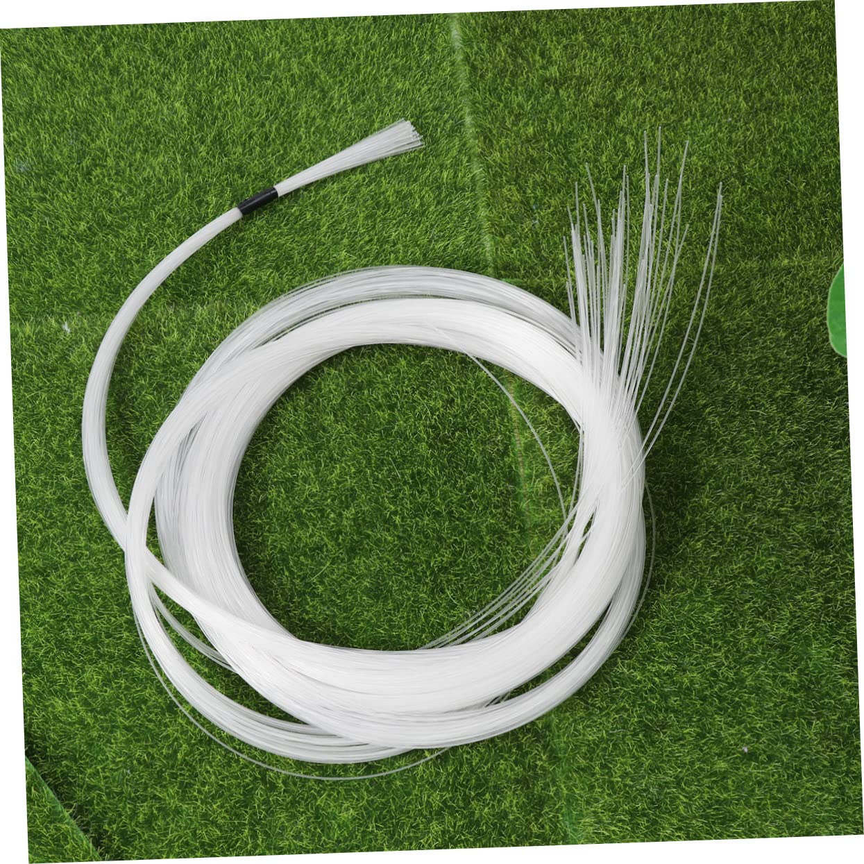 KONTONTY Light Kit Led Fiber Optic Roll 0.75mm Cable 100pcs High Brightness Great for Home Event Decor