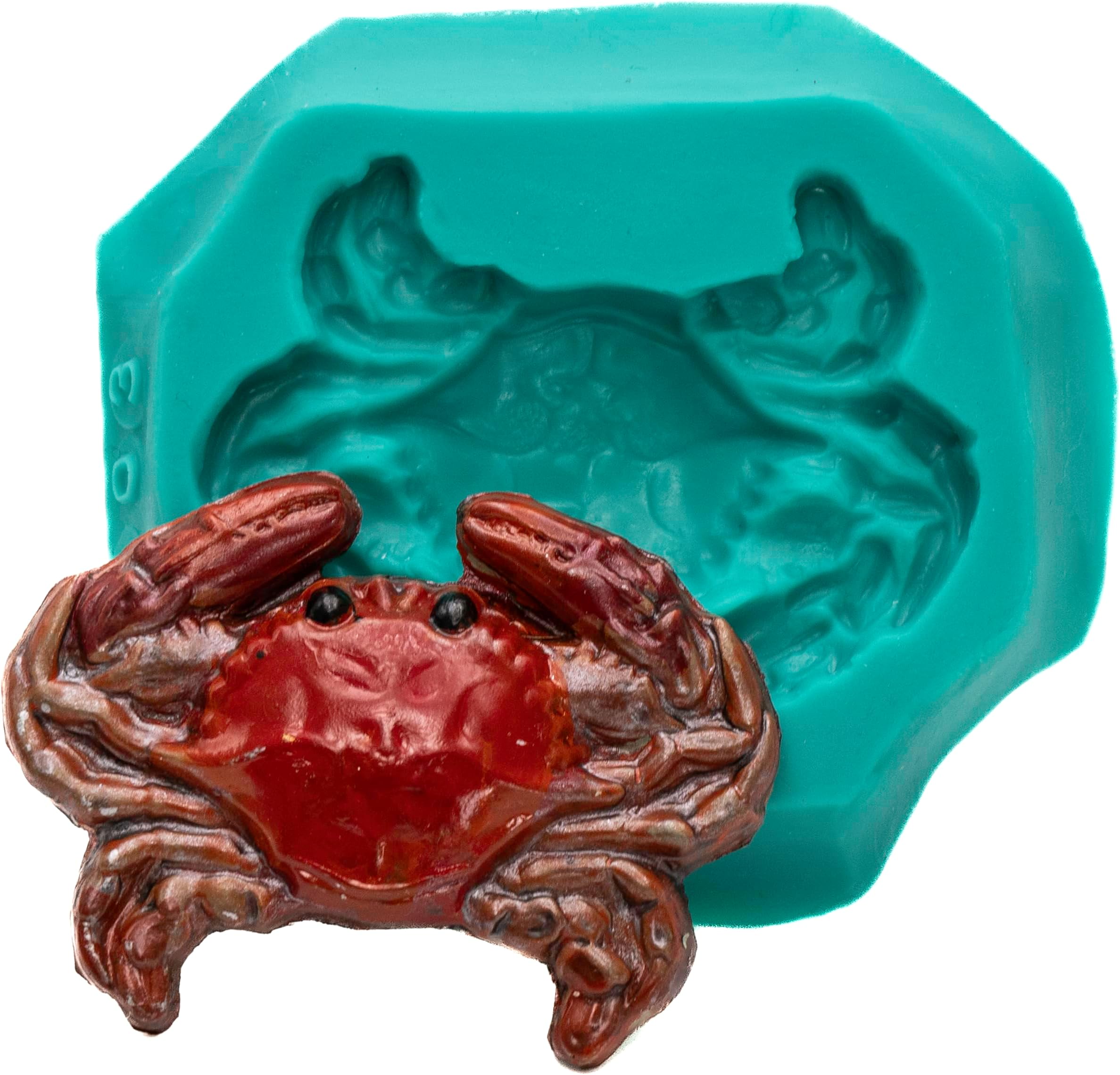Crab Silicone Mold Food Safe Fondant Chocolate Candy Resin Polymer Clay Craft Mold