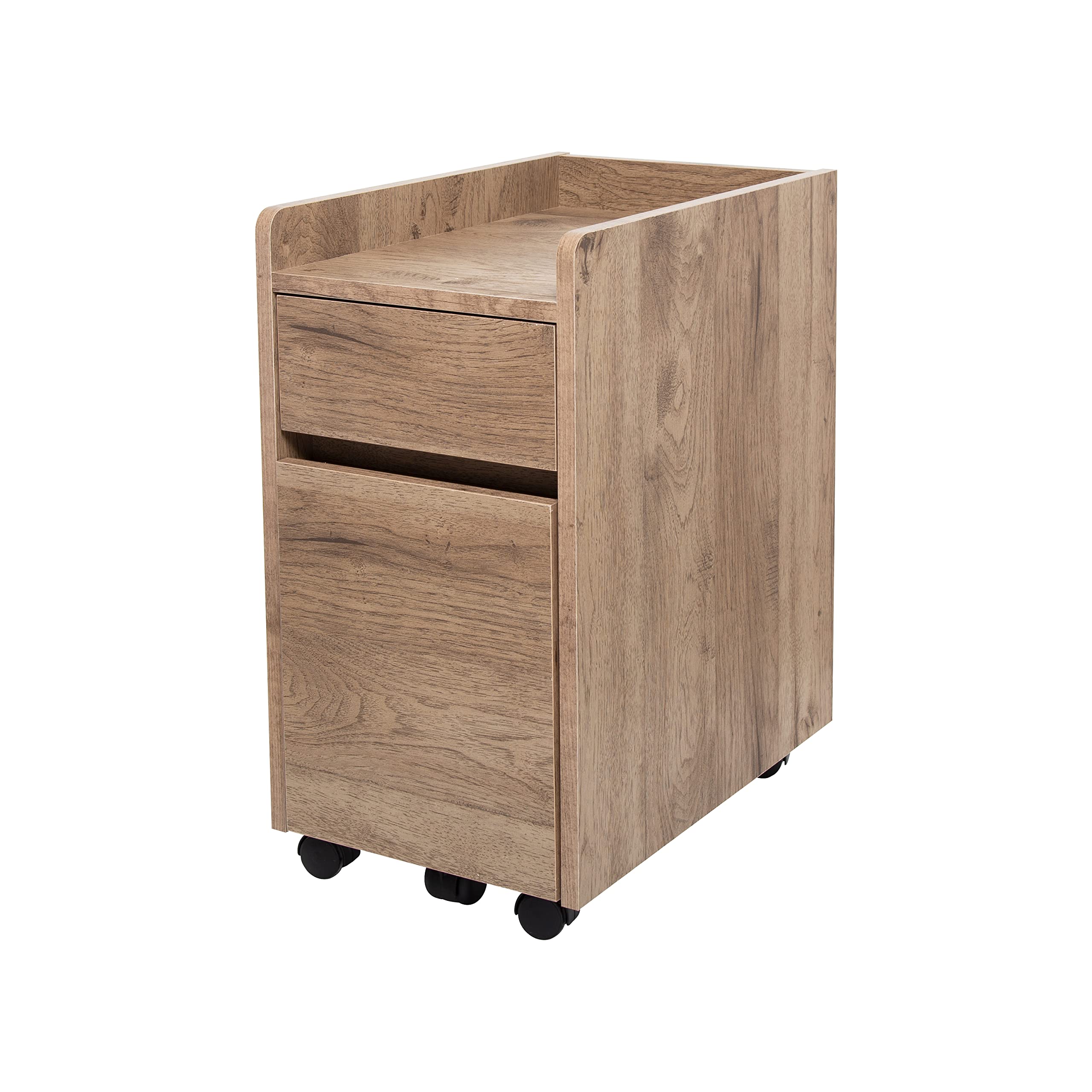 Buy Movian, with Locking Wheels /Drawer Rolling Wood File/Desk