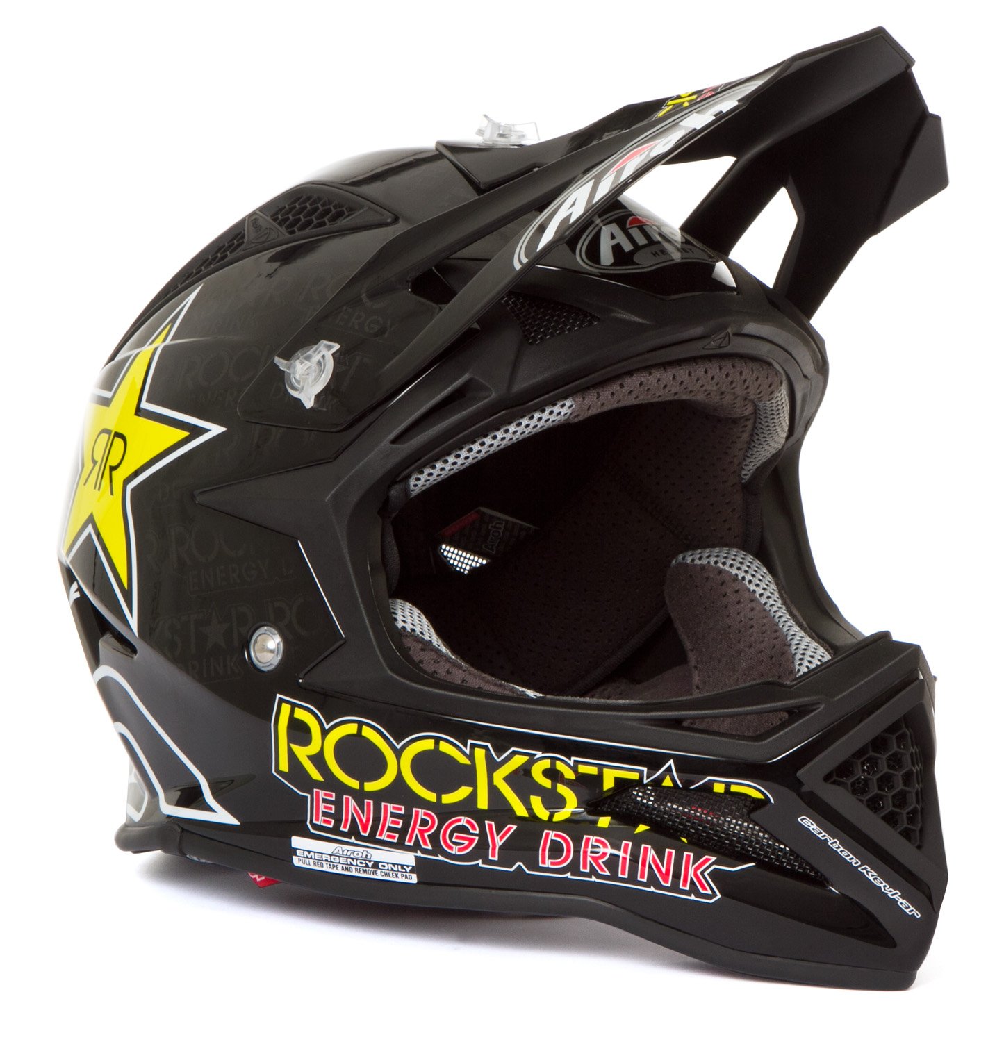 airoh fighter dh helmet BMX Fighters, Rockstar (Black) X-Large Rockstar Automotive Eagle Claw Fishing Tackle wide vision and is Size:32