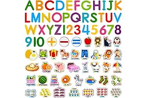 Felt Learning Letters and Numbers (75 Pieces)