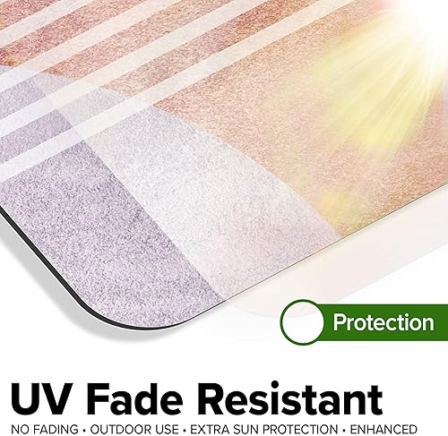 Miniatura 510 de My Sign Center - Letrero personalizado, 11 colores de fuente, 13 estilos de fuente, 4 opciones de agujero, 22 tamaños, 8 x 32 pulgadas, sin óxido,