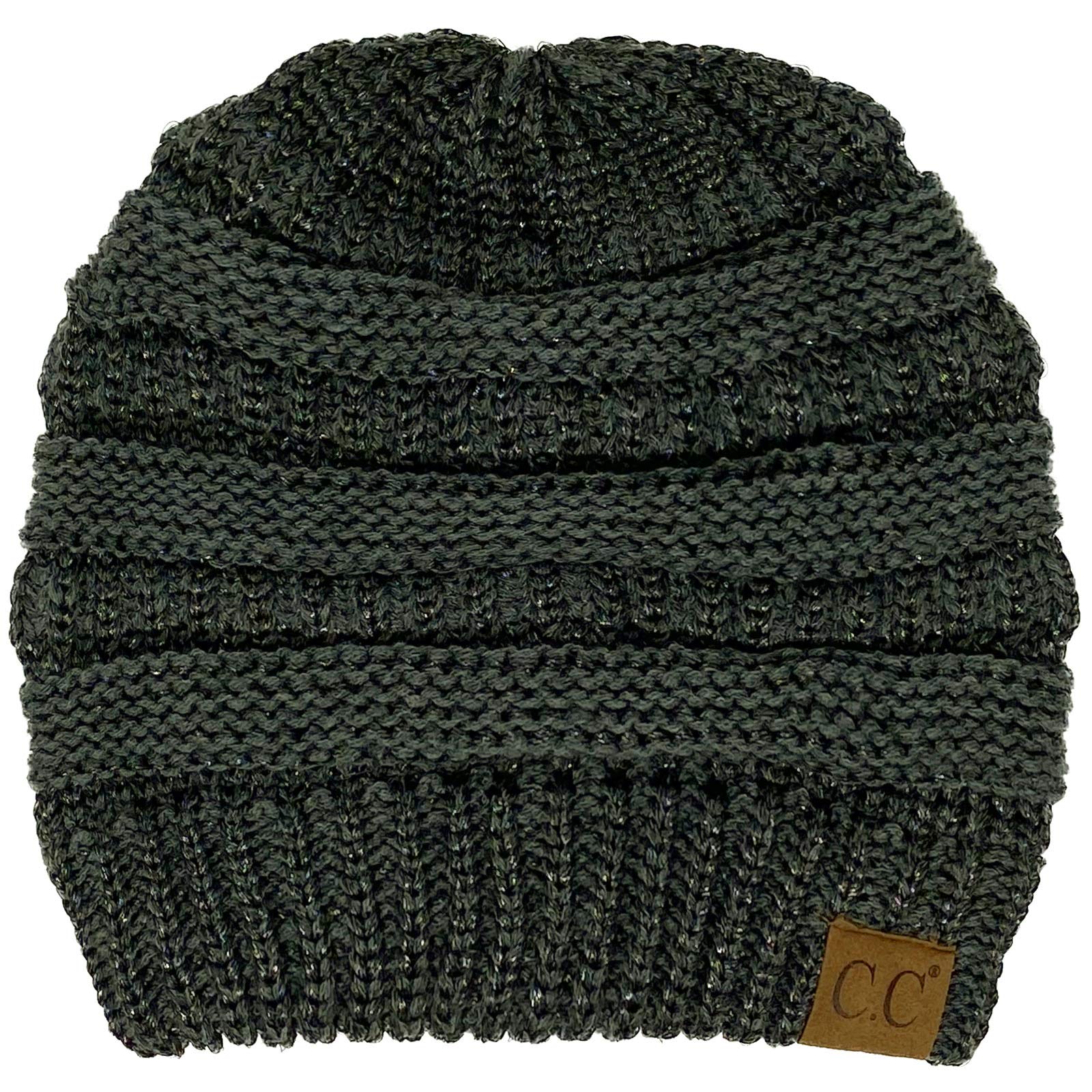 CC Classic Winter Fall Trendy Chunky Stretchy Cable Knit Beanie Hat