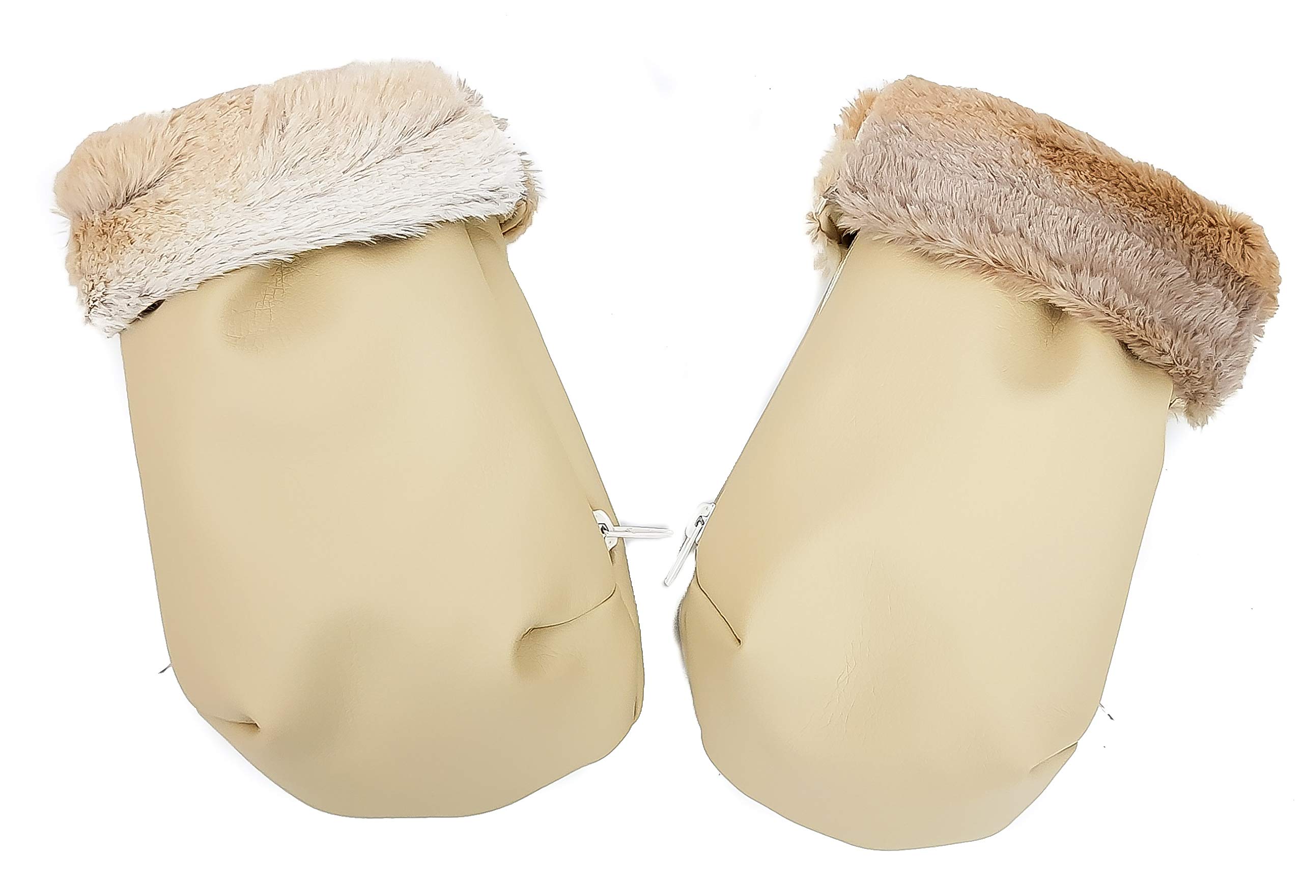 Set Starks (HIVER): Sac housse universel pour poussette+ Protège-Mains. C'est disponible en plusieurs couleurs. (Stark Camel)