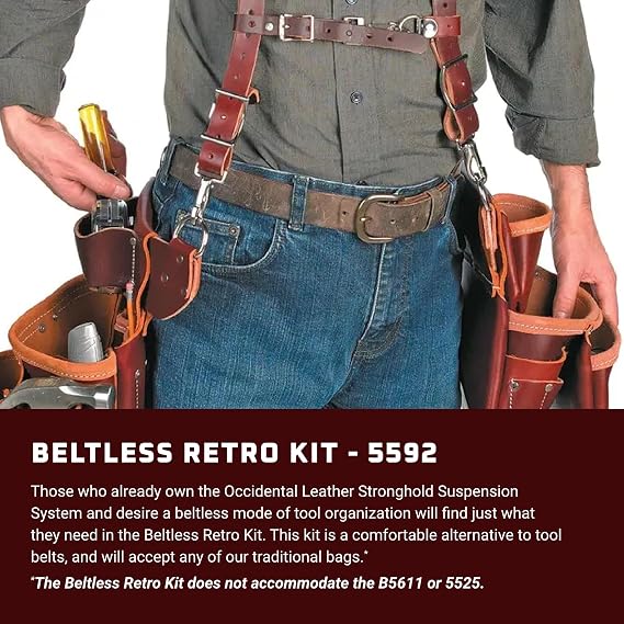 Occidental Leather 5592 Beltless™ Retro Kit