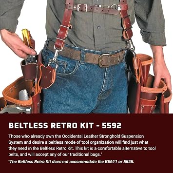 Occidental Leather 5592 Beltless™ Retro Kit