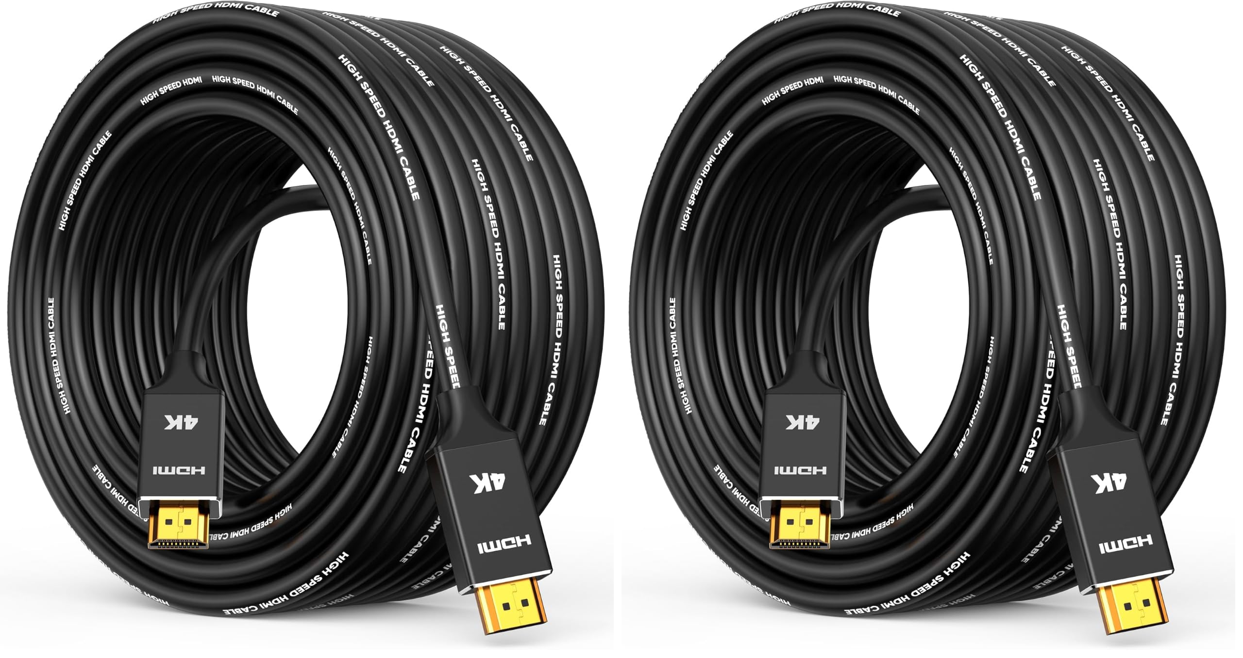 Capshi 50ft 4K HDMI Cable - High Speed & Shielded -11