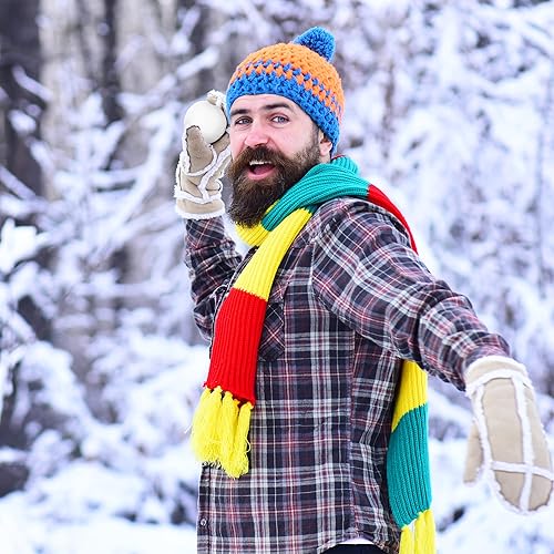 Miniatura 7 de ELCOHO 100 bolas de nieve falsa de 2 pulgadas, bola de lanzamiento de nieve artificial, bola de lucha de nieve falsa de invierno, juguetes