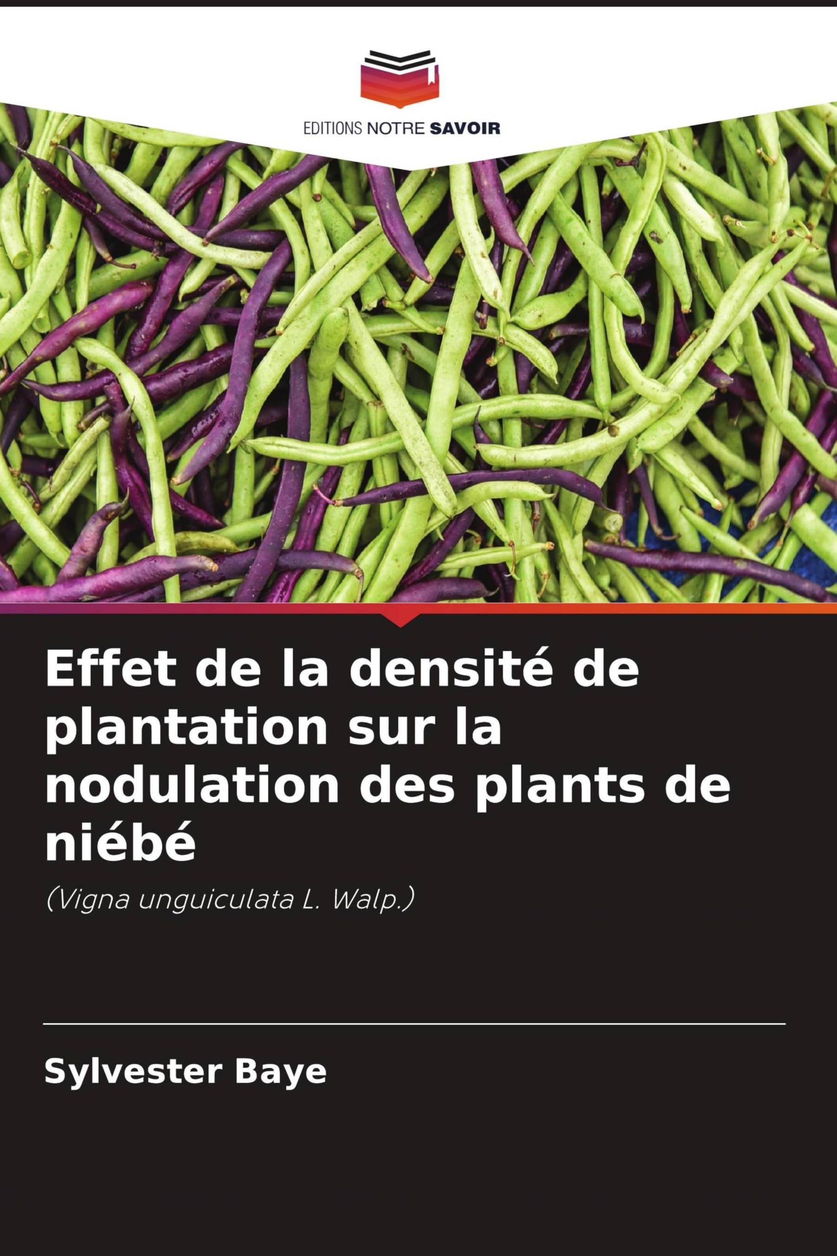 Effet de la densité de plantation sur la nodulation des plants de niébé: (Vigna unguiculata L. Walp.)