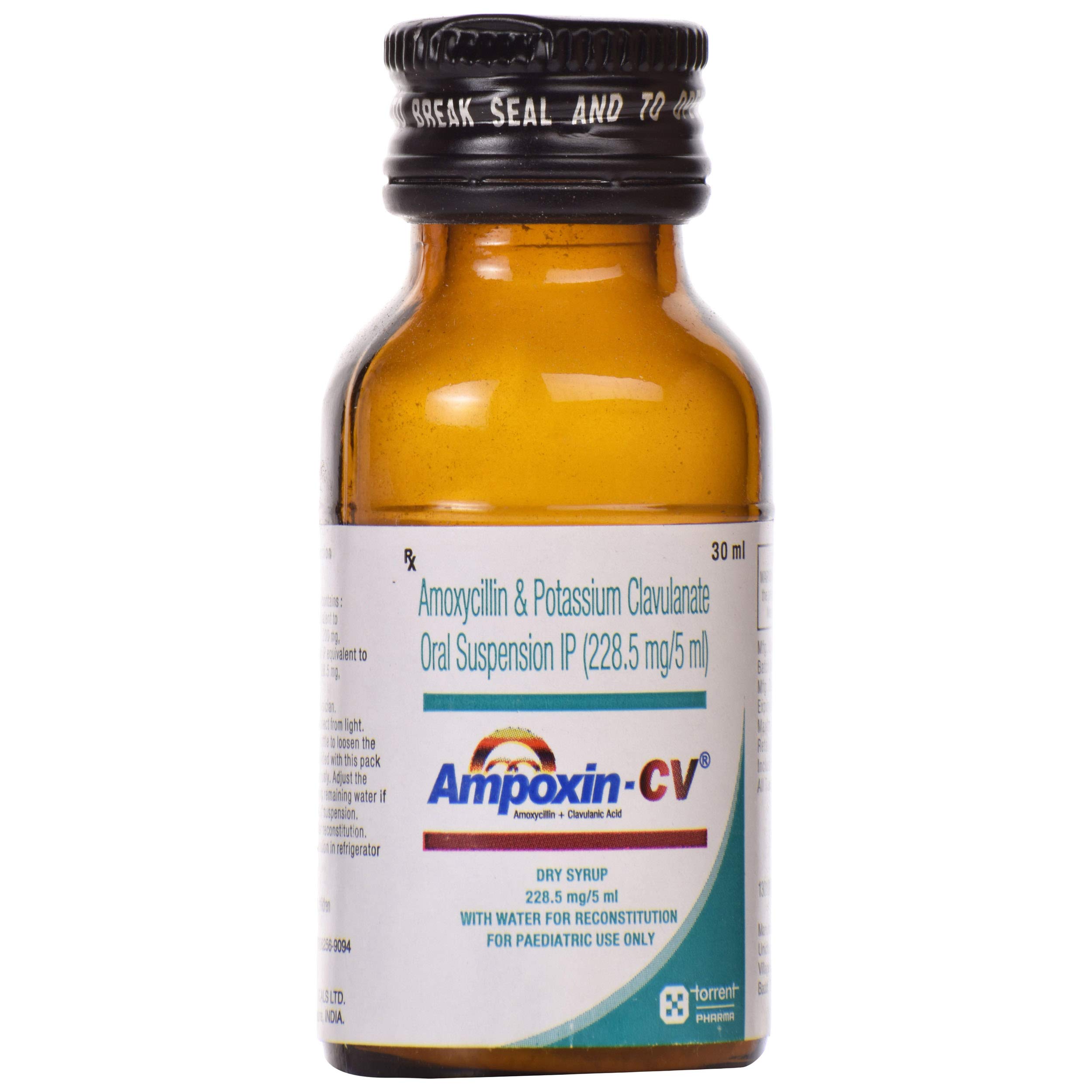 Ampoxin-CV 228.5 mg Syrup 30 ml