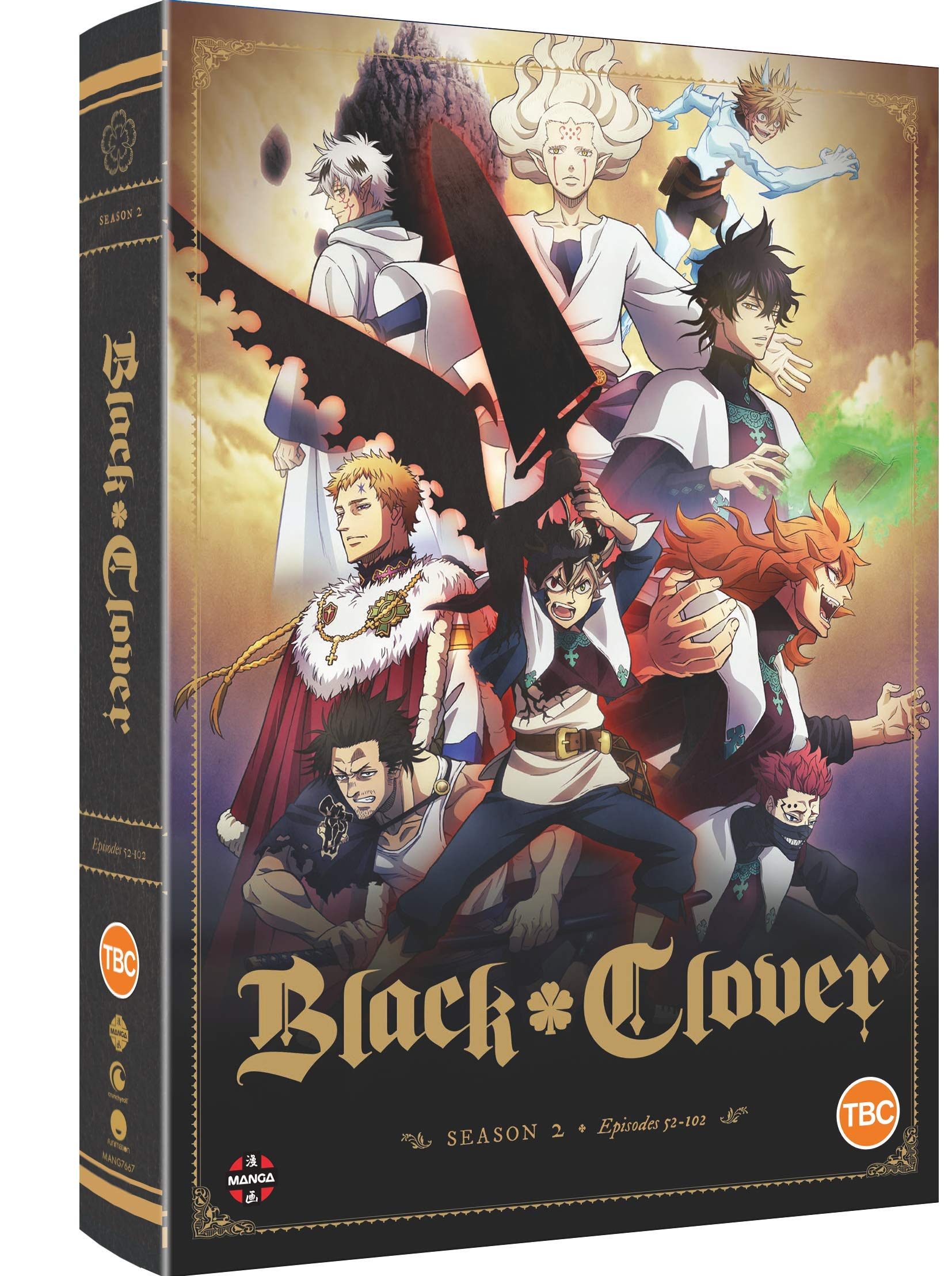Black Clover: Complete Season 2 [DVD]