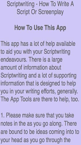 Scriptwriting - How To Write A Script Or Screenplay – vue 5