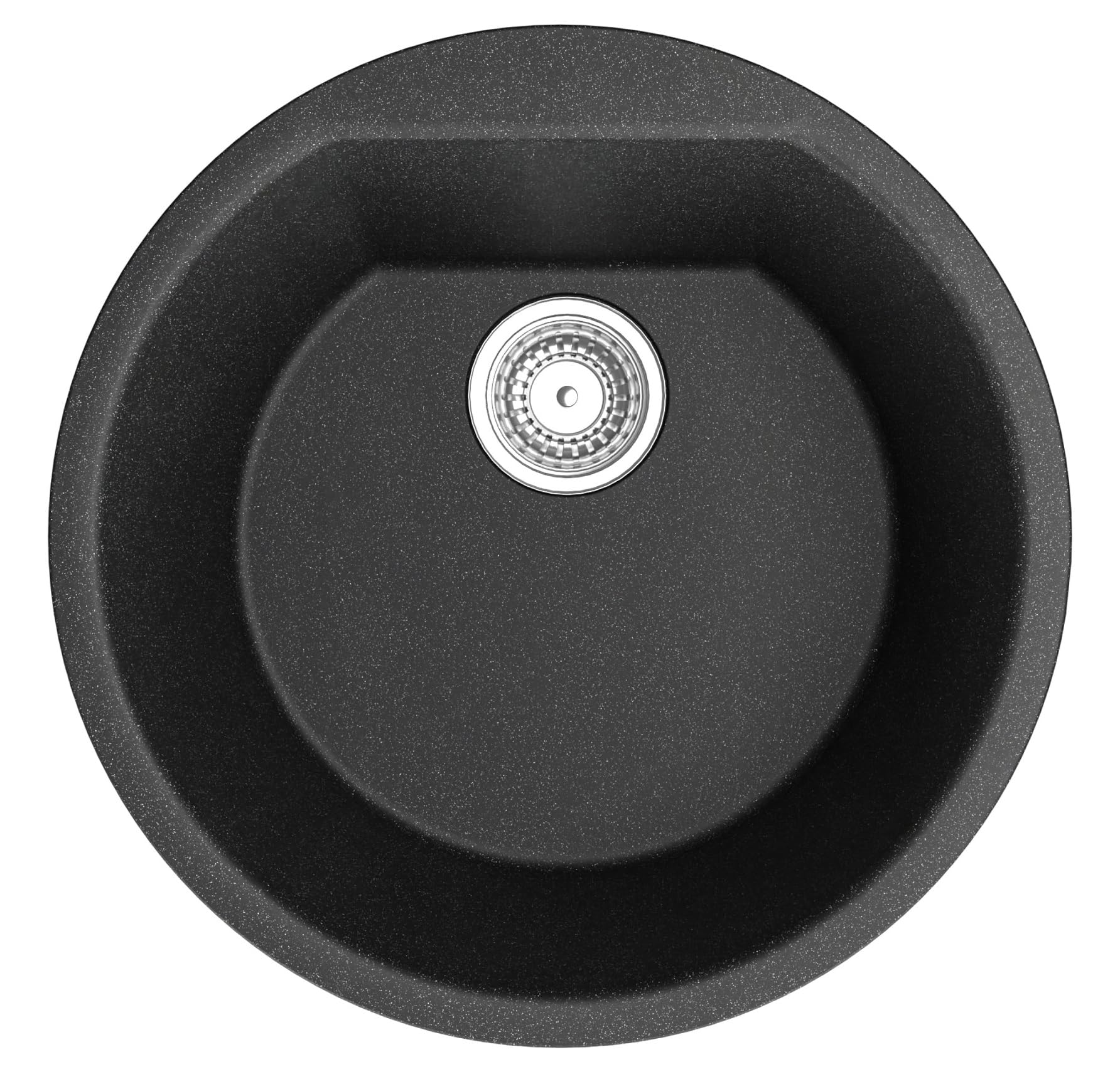 AMROCK Granite Quartz Kitchen Sink |18"X18"X8’’ Slate Pearl | Undermount Single Round Bowl | German Engineered Technology | Scratch Resistance Multi-Functional Hose (Waste) Pipe And Coupling | Ignite (B0BPPKQF29) Amazon Price History, Amazon Price Tracker