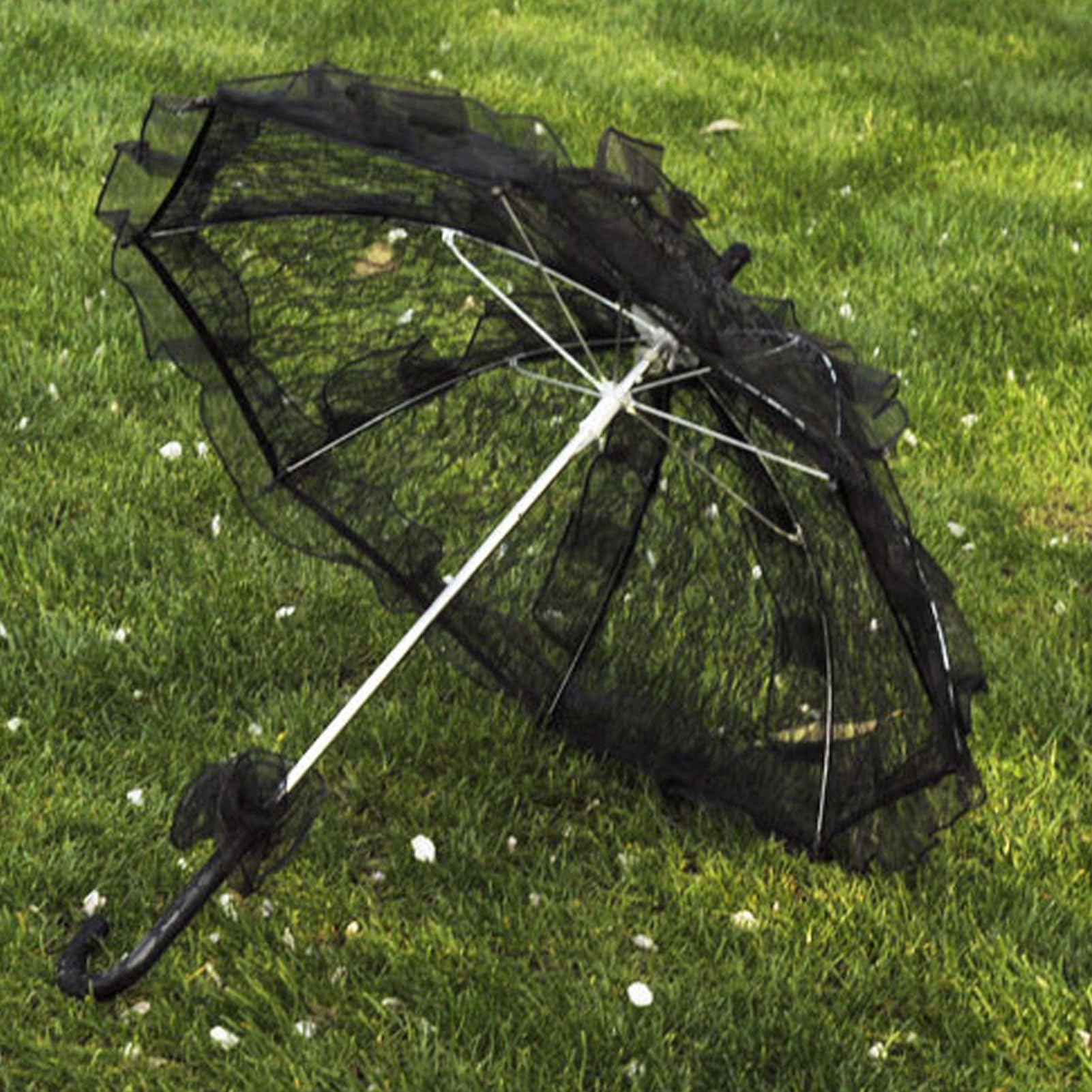 Parapluie Parasol en Dentelle, 23,6 X 22,2 Pouces, Accessoire de Photographie, Parapluie en Dentelle Fait à la Main pour Mariages, Fêtes, Séances de Photographie