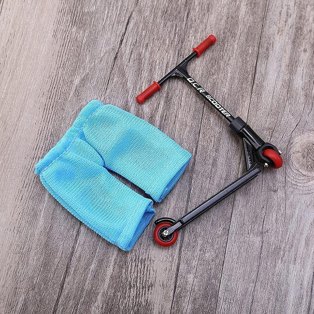 Vingerstep Set 4 Stuks - Mini Vingerscooter Speelgoed, 8,5 X 10,5 Cm, Willekeurige Kleuren Met Vingertop Beweging