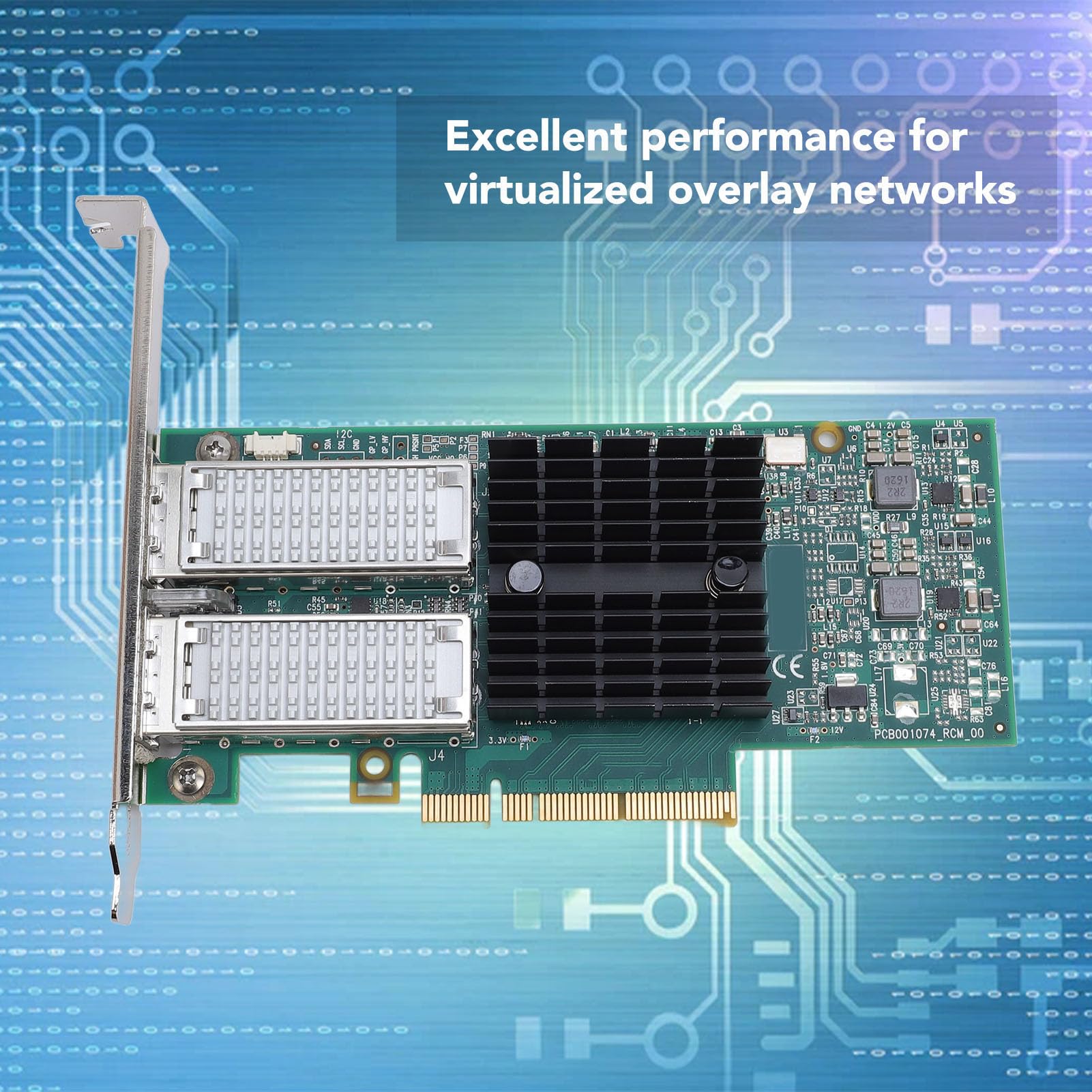 Scheda di Rete PCI QSFP Dual Port, 40Gb/s PCI Express 3.0 X8,