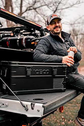 Miniatura 8 de ICECO APL20 Refrigerador portátil, 21 cuartos de galón y 12 voltios, refrigerador de aluminio para automóvil con nano compresor SECOP, enfriador