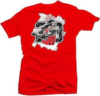 SNELOS Sneaker Matching Graphic T Shirt for Men Breathable Cotton Streetwear Tee Casual Style