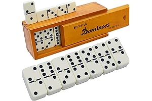 Queensell Domino Set for Adults – The Perfect Way to Spend Time...