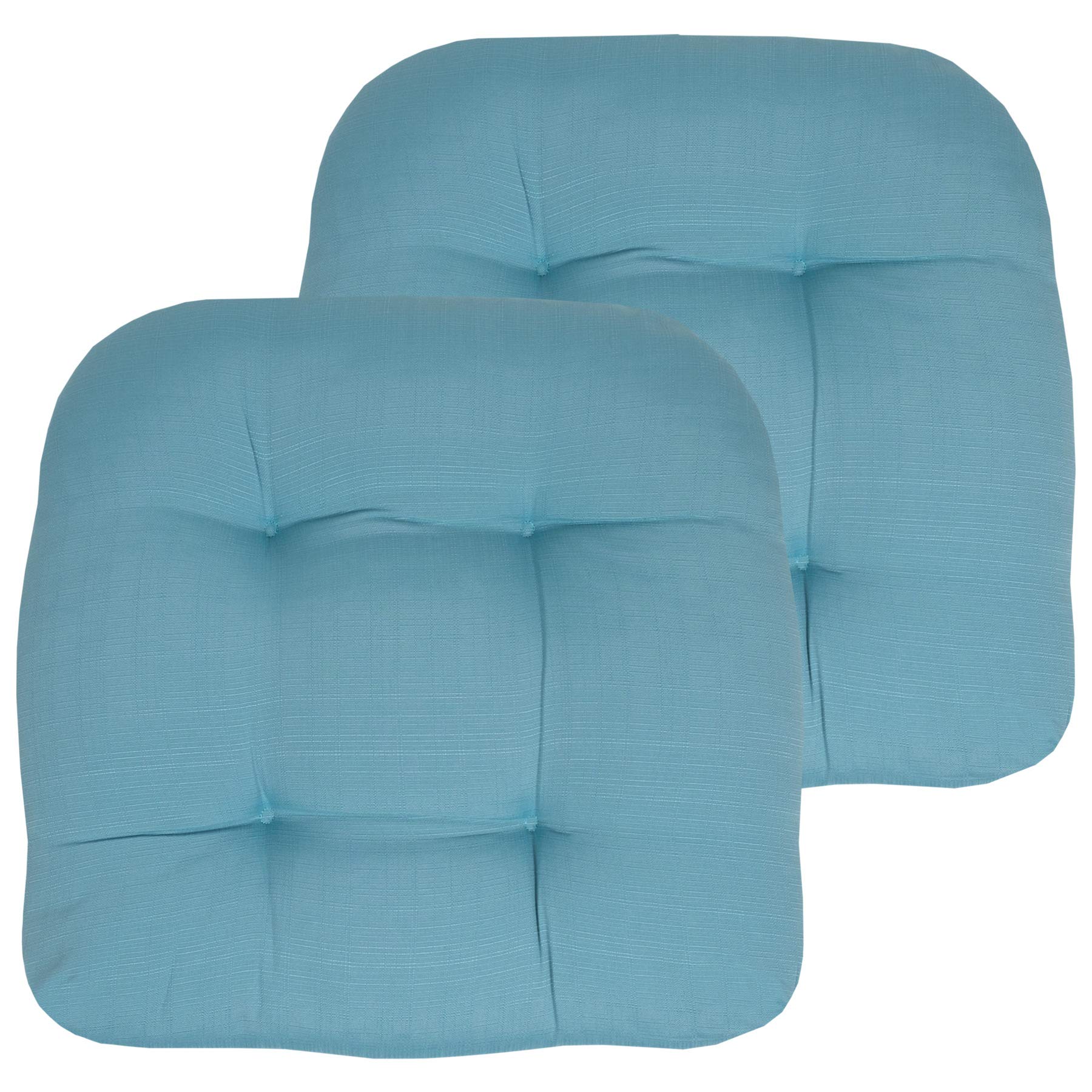 Sweet Home Collection Terrassenkissen 48x48 cm Blaugrün