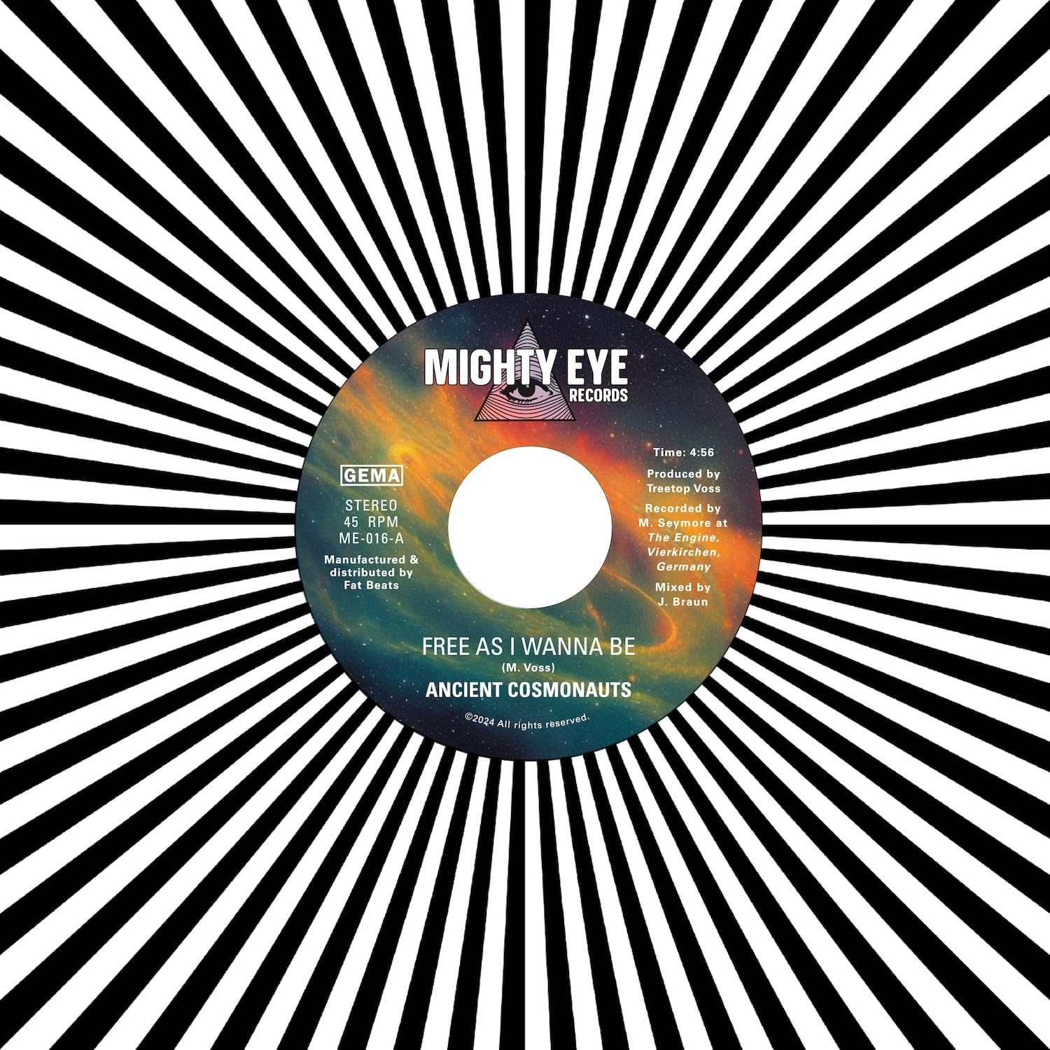 Free As I Wanna Be/Intergalactical Travel [7" VINYL]